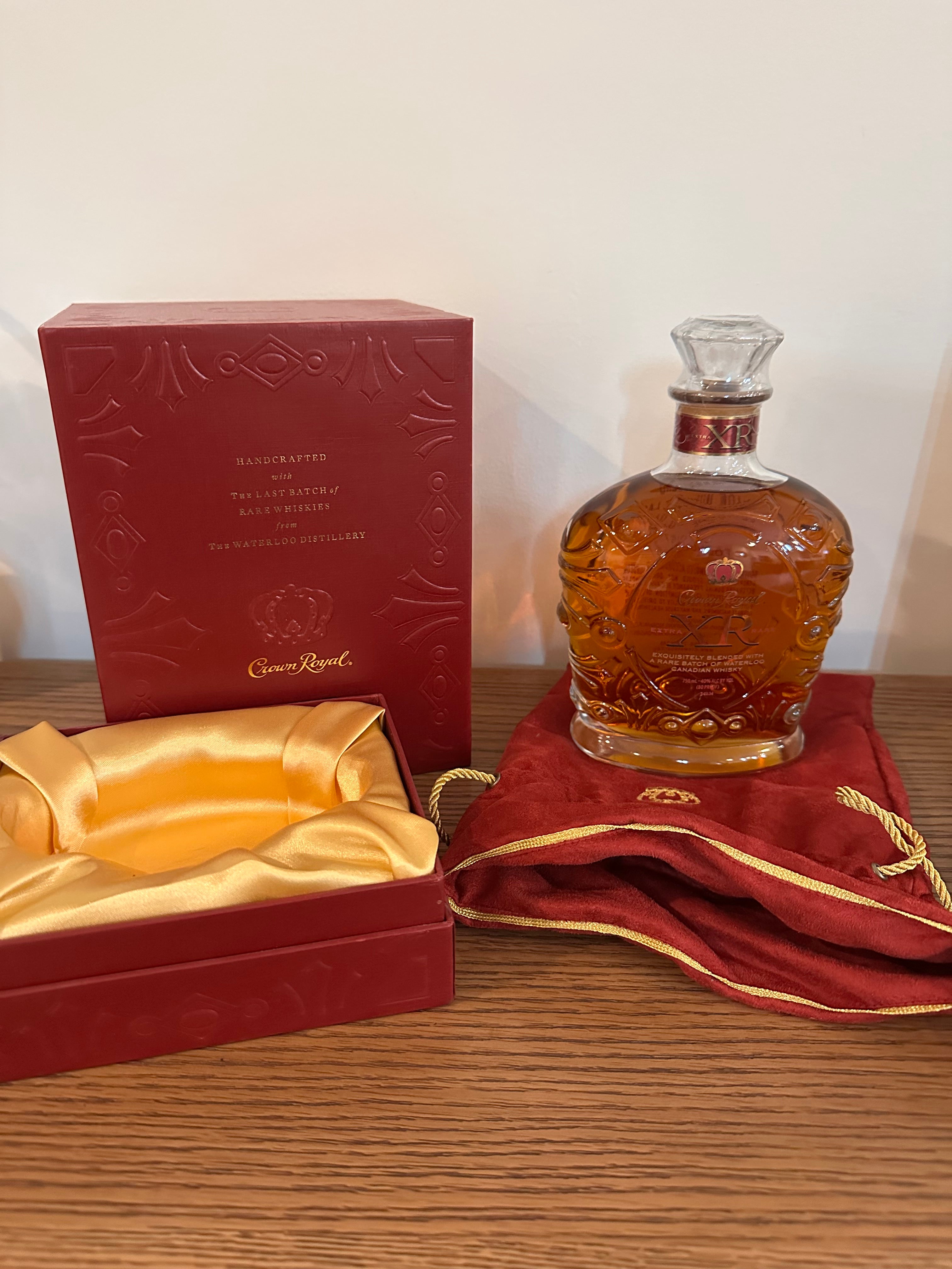 Crown Royal Extra Rare Red Waterloo XR Canadian Whisky 750ml