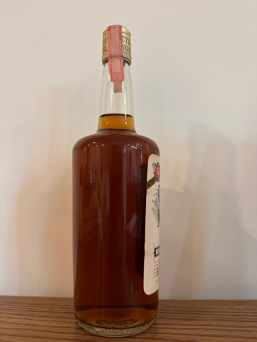 Cyrus Noble Straight Bourbon Whiskey 1973
