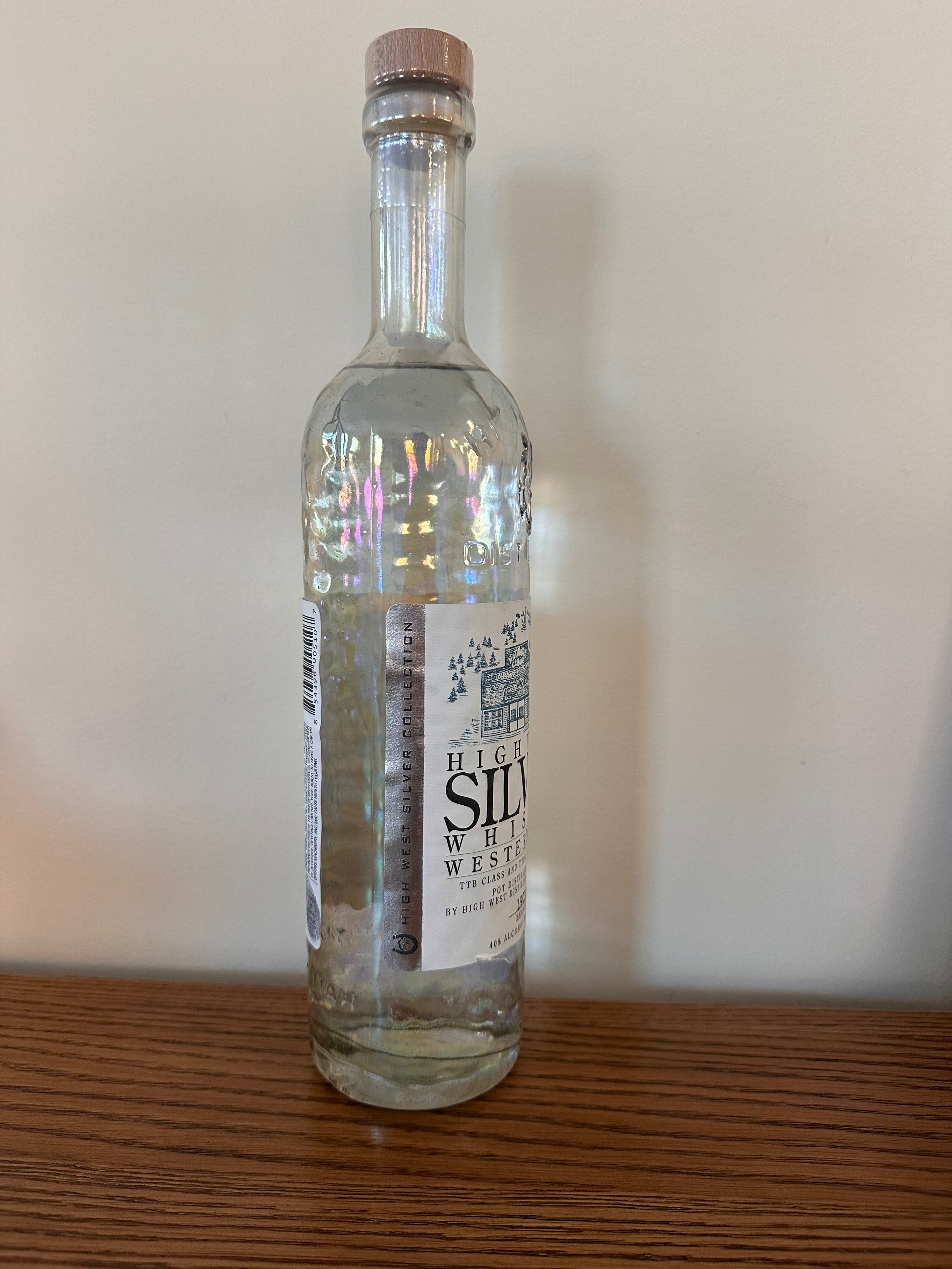 High West Silver Western Oat Whiskey 750mL