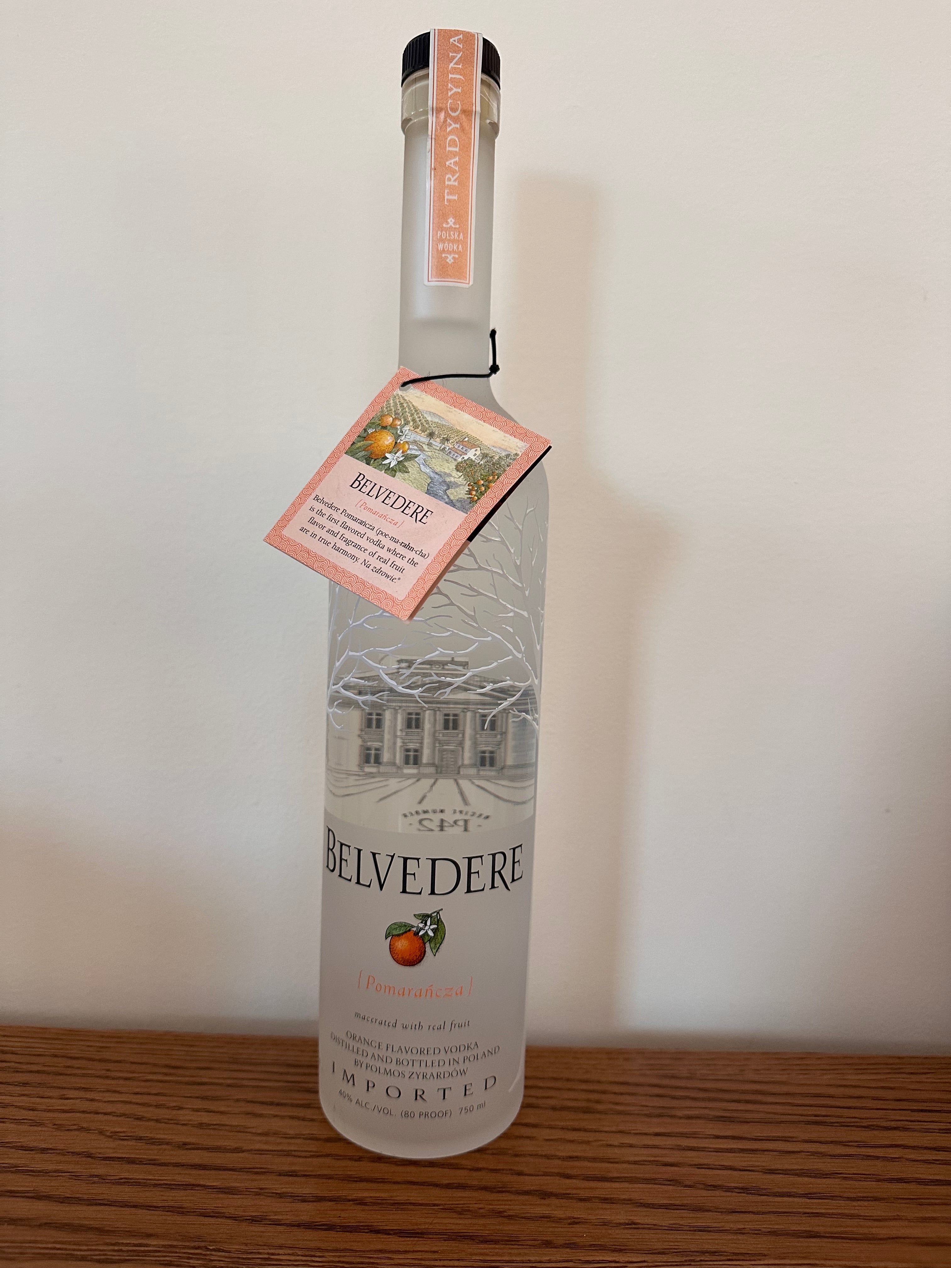 Belvedere Pomarańcza Vodka (2004) 750ml