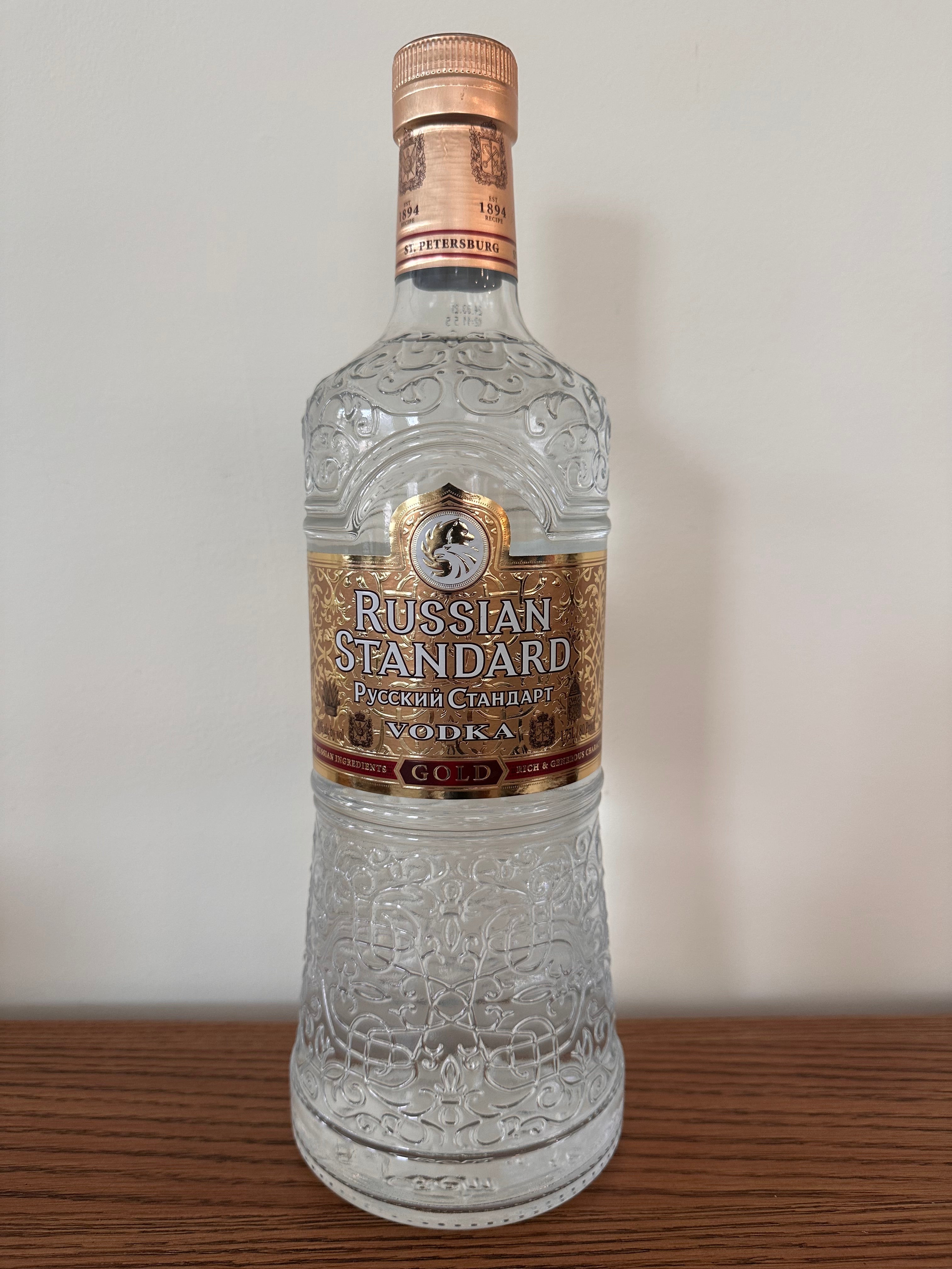 Russian Standard Vodka Gold 1.75 Lt