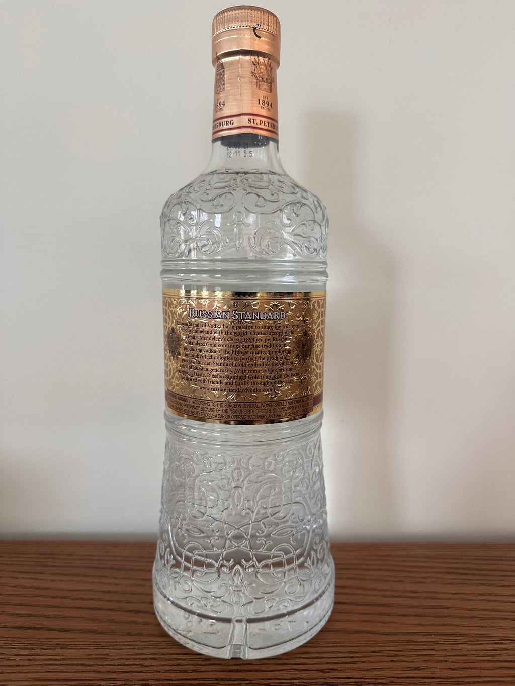 Russian Standard Vodka Gold 1.75 Lt