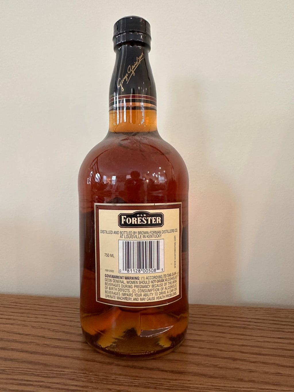 Old Forester 86 Proof Red Band Diamond Label 2010 750ml