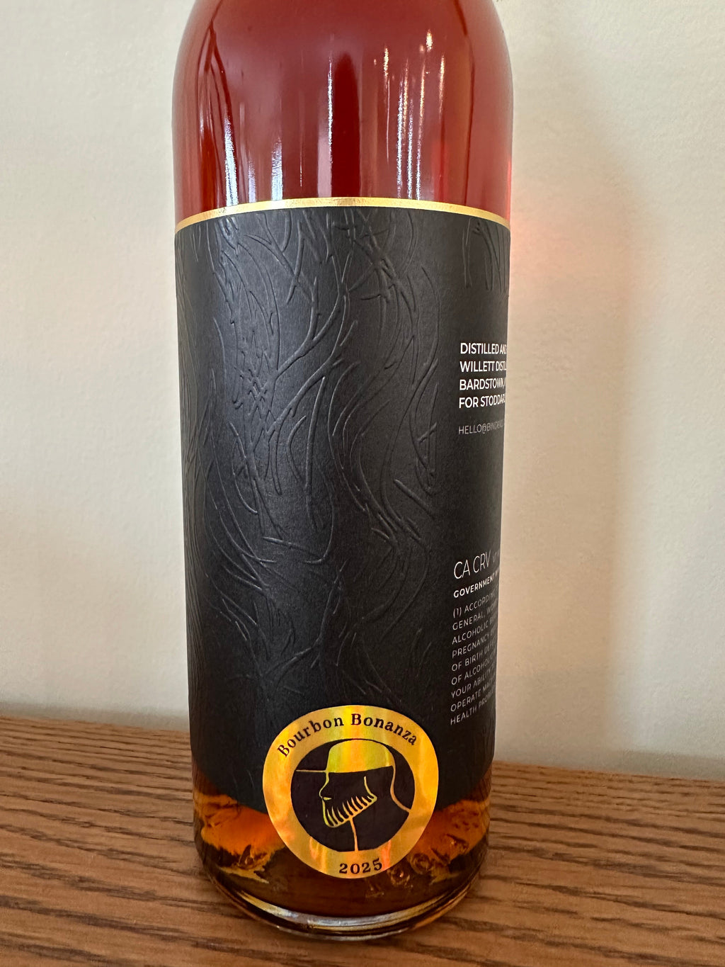 Binder's Stash Bourbon Bonanza 2025 9 Year Old Bourbon Whiskey 750ml