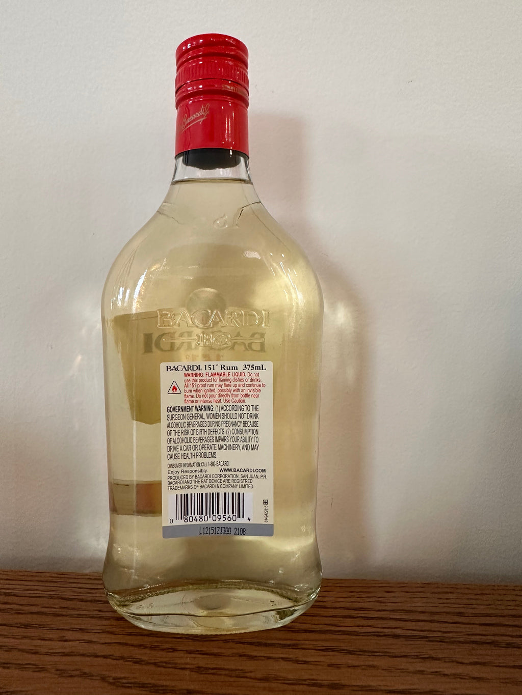 Bacardi 151 Rum 375ml