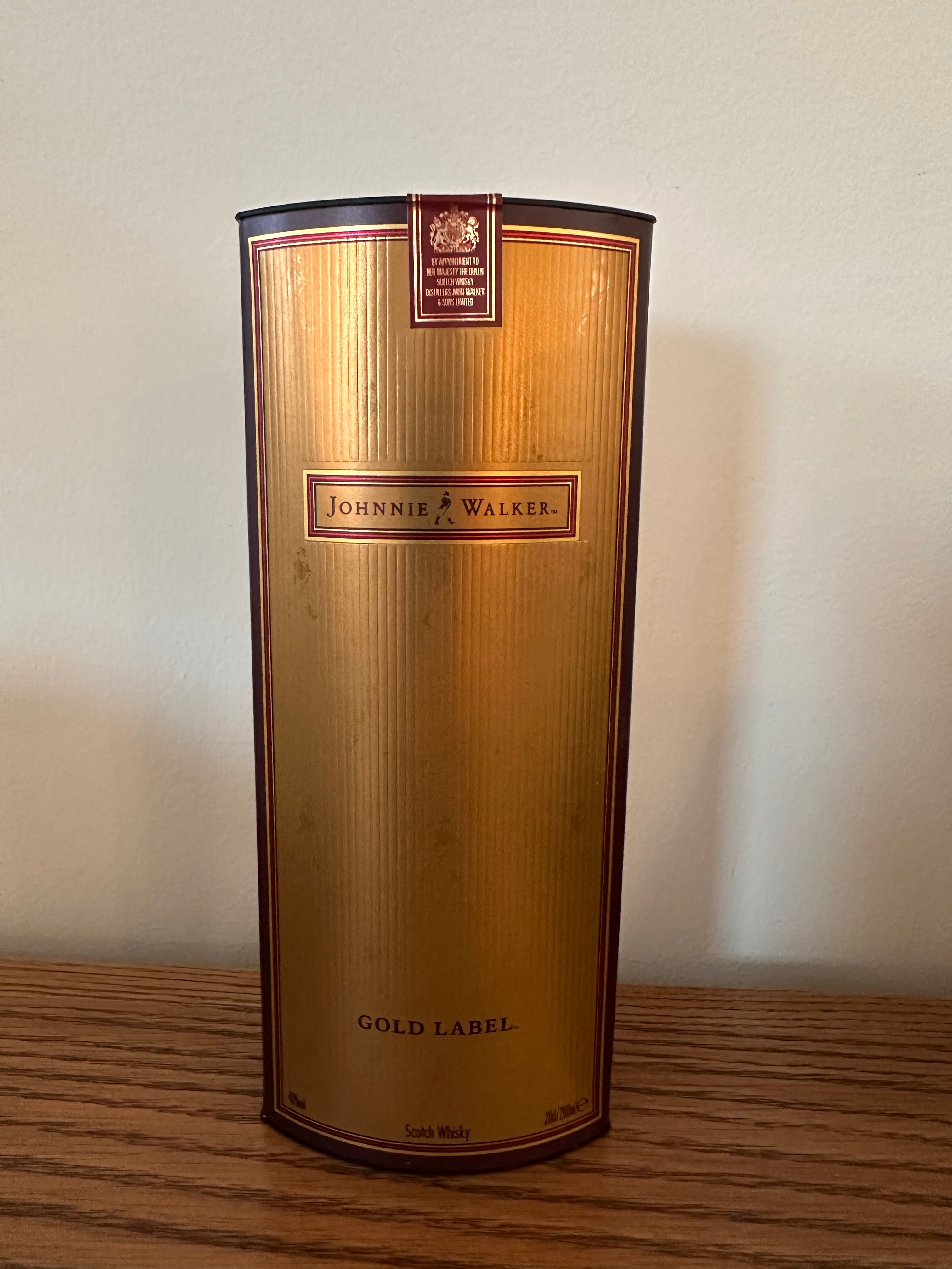 Johnnie Walker Gold Label The Centenary Blend 18 Year Old Blended Scotch Whisky 200ml