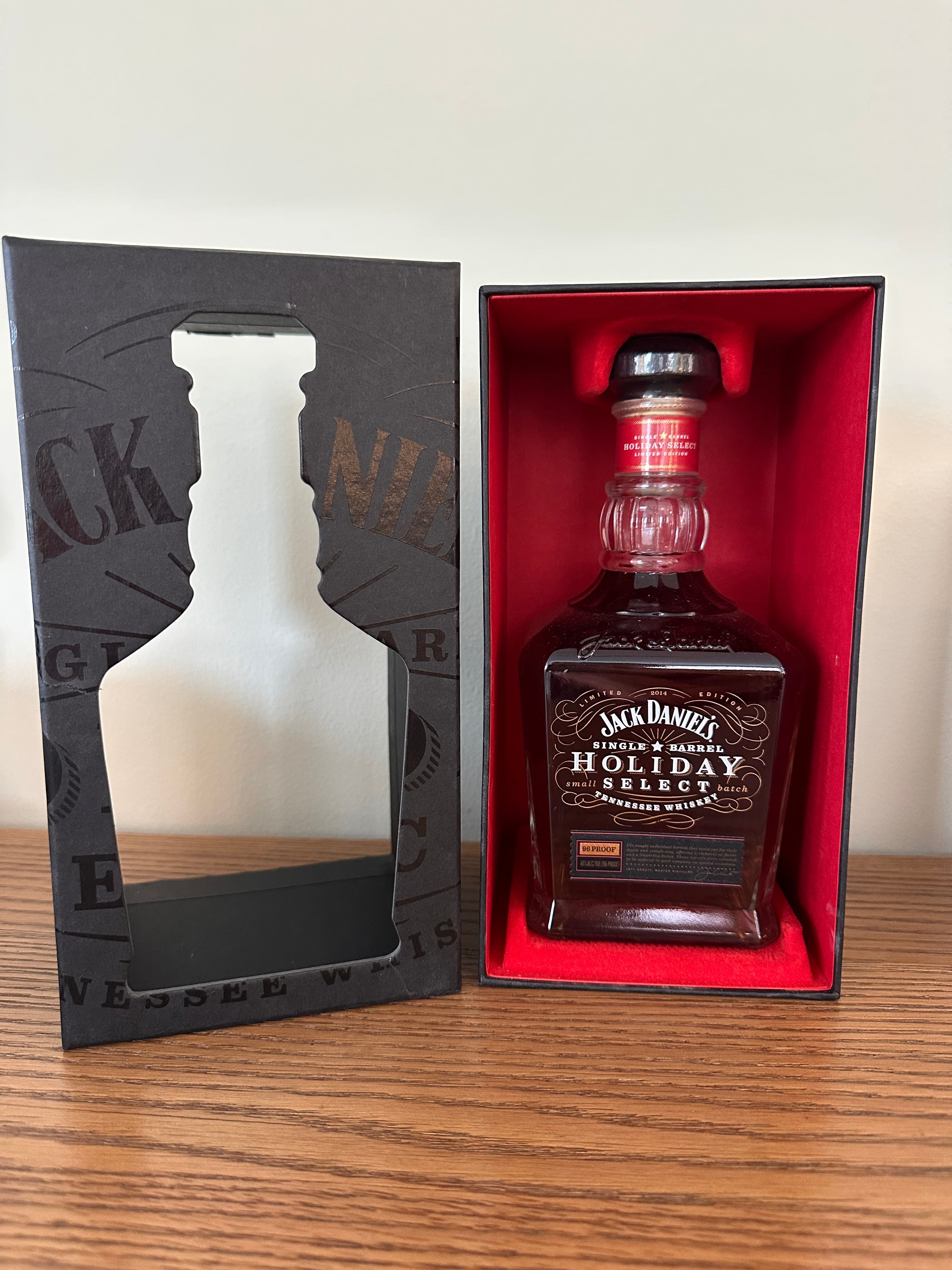 2014 Jack Daniel's Holiday Select Vintage Limited Edition Tennessee Whiskey 750ml