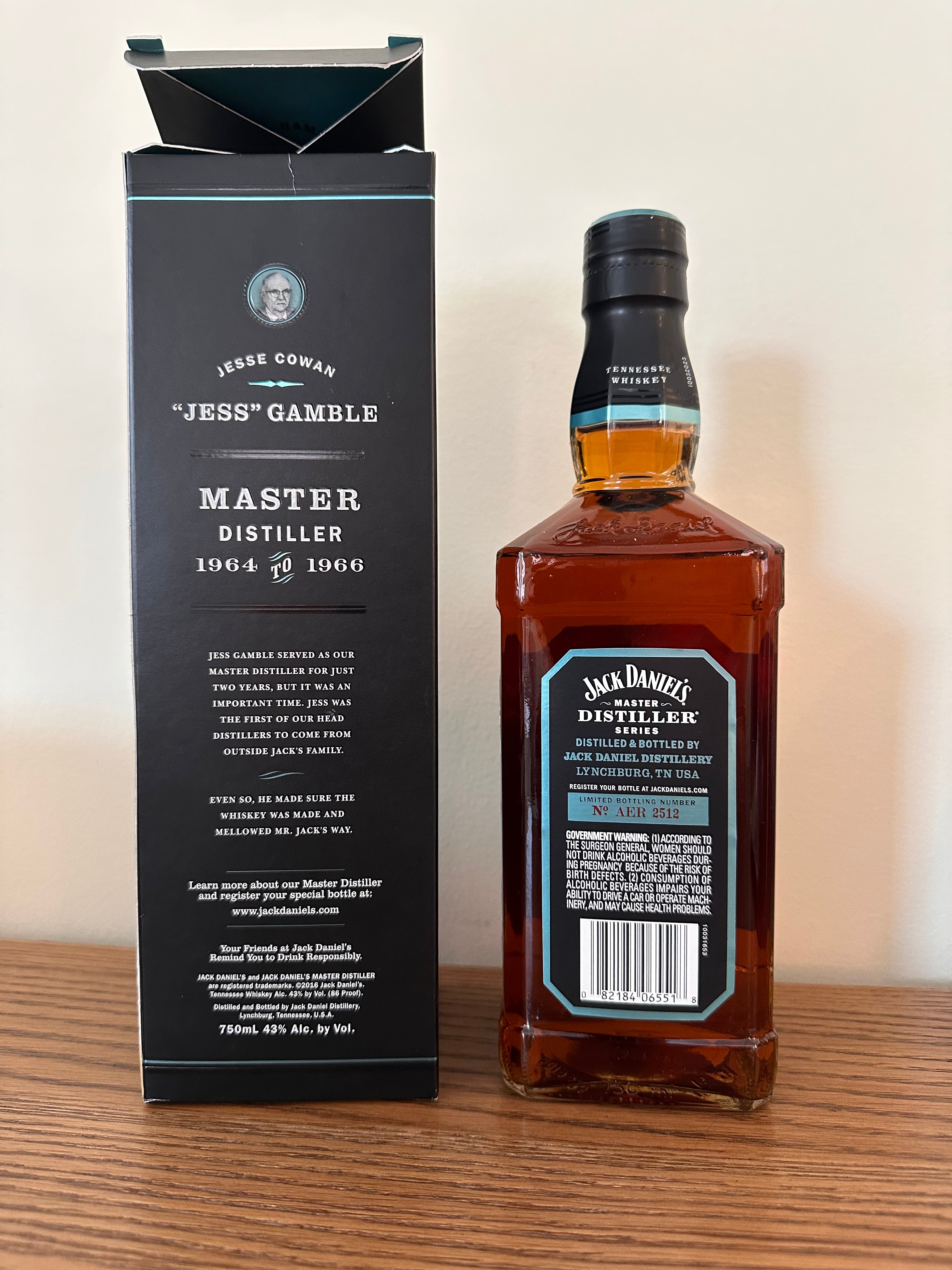 Jack Daniel's Master Distiller Series Limited Edition No. 4 Tennessee Whiskey 750ml
