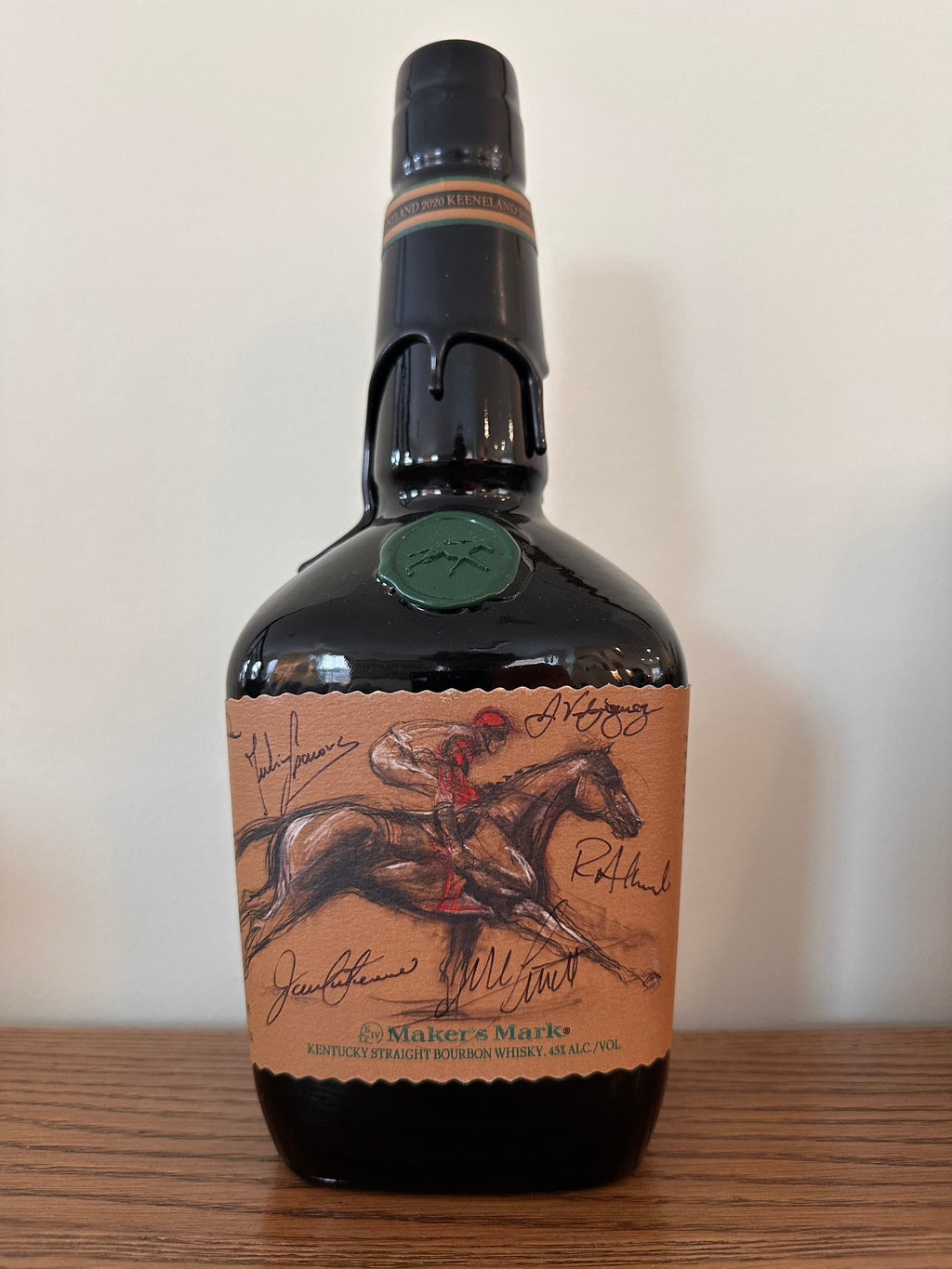 2020 Maker's Mark Keeneland Kentucky Straight Bourbon Whisky 1Lt