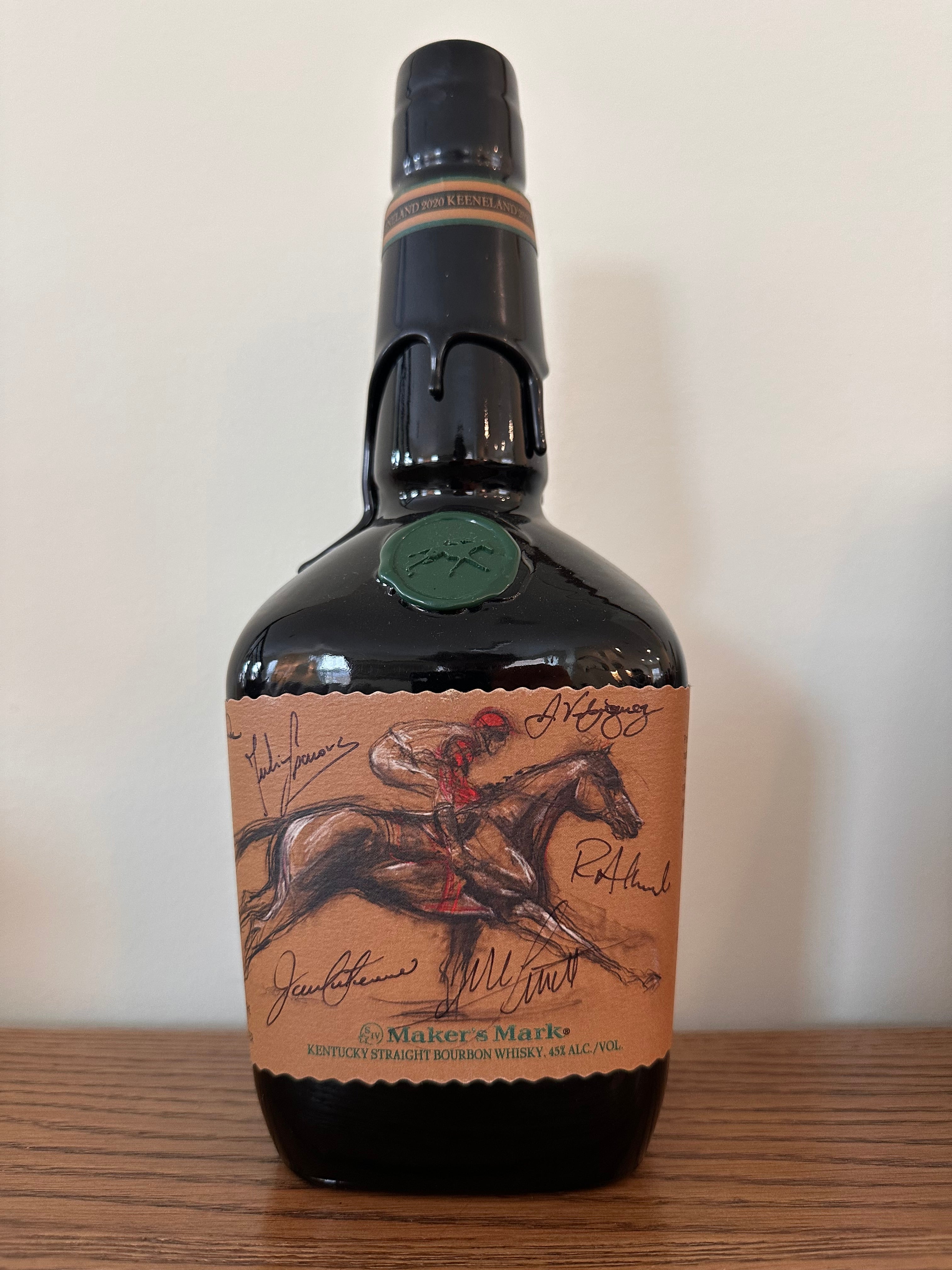 2020 Maker's Mark Keeneland Kentucky Straight Bourbon Whisky 1Lt