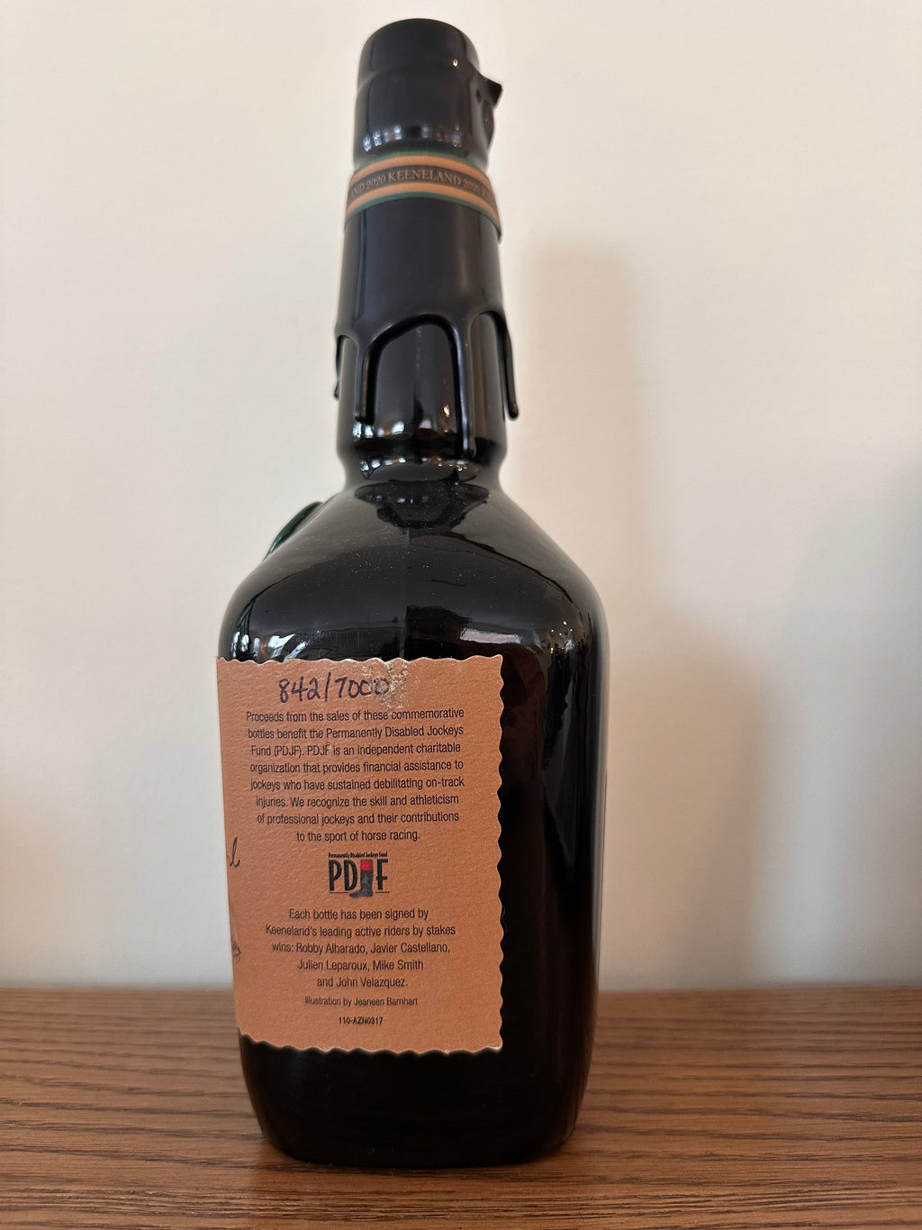 2020 Maker's Mark Keeneland Kentucky Straight Bourbon Whisky 1Lt