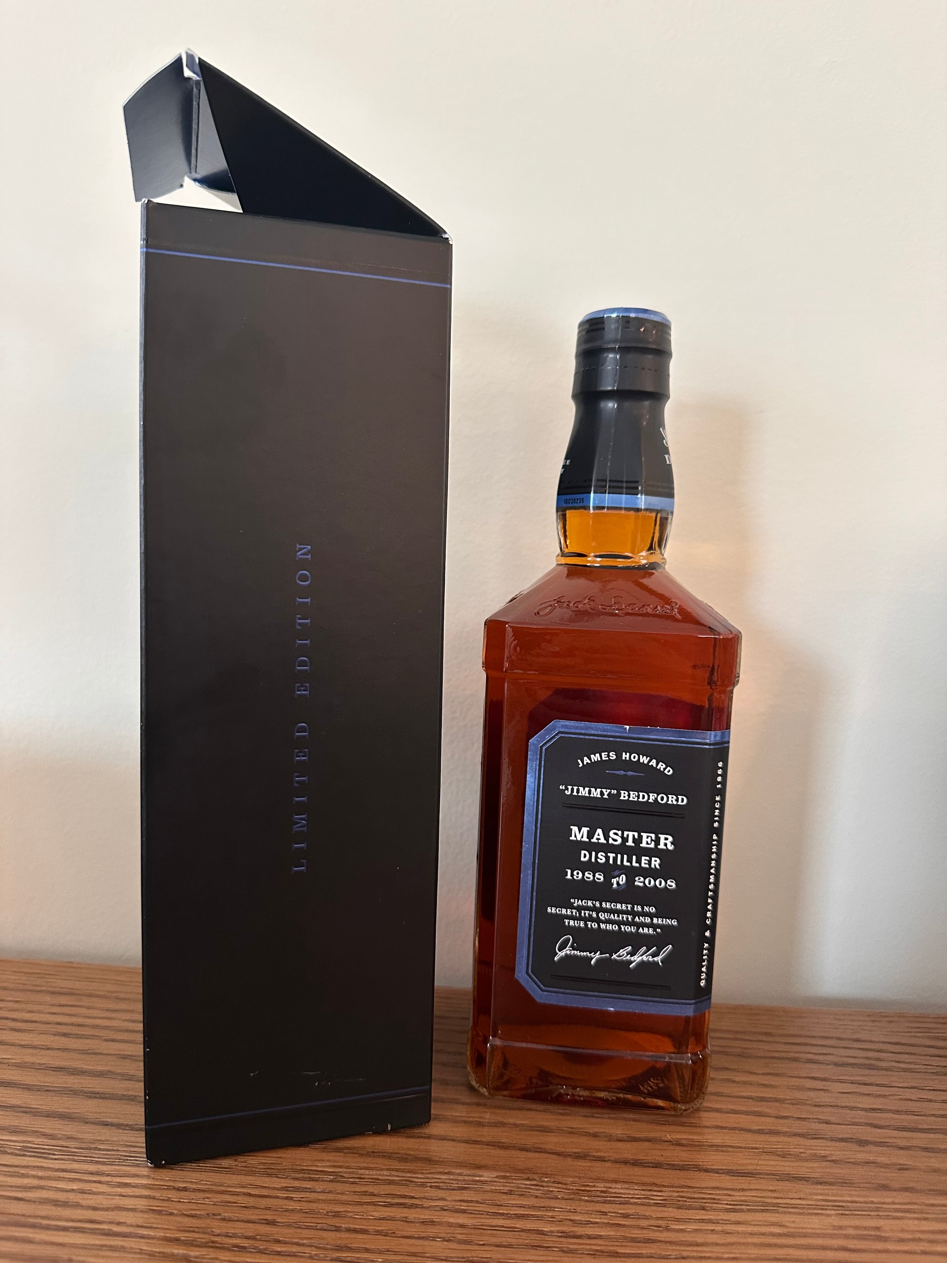 Jack Daniel's Master Distiller Series Limited Edition No. 6 Jimmy Bedford Tennessee Whiskey 750ml