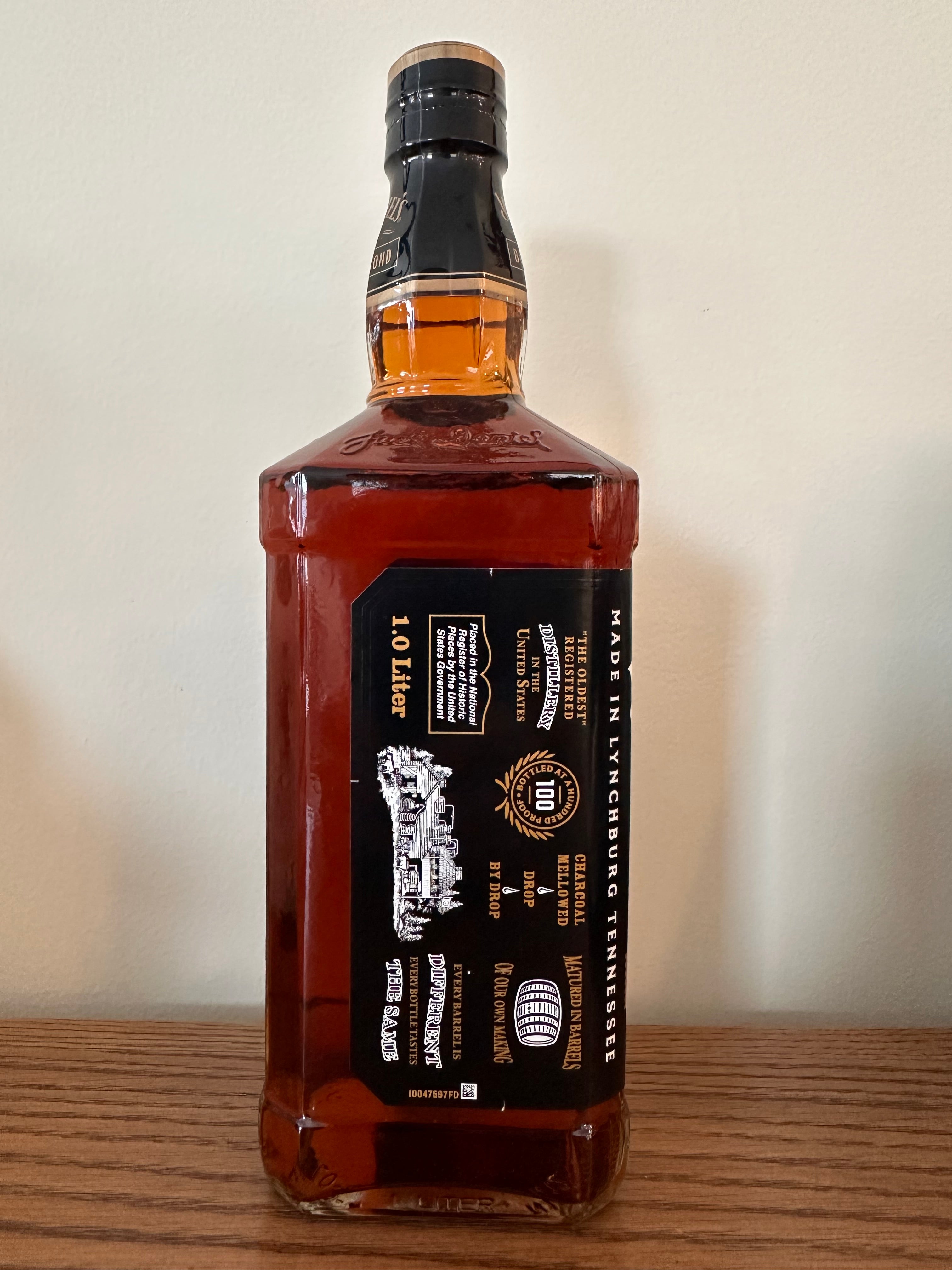 Jack Daniel's Bottled-In-Bond 100 Proof Tennessee Whiskey 1L
