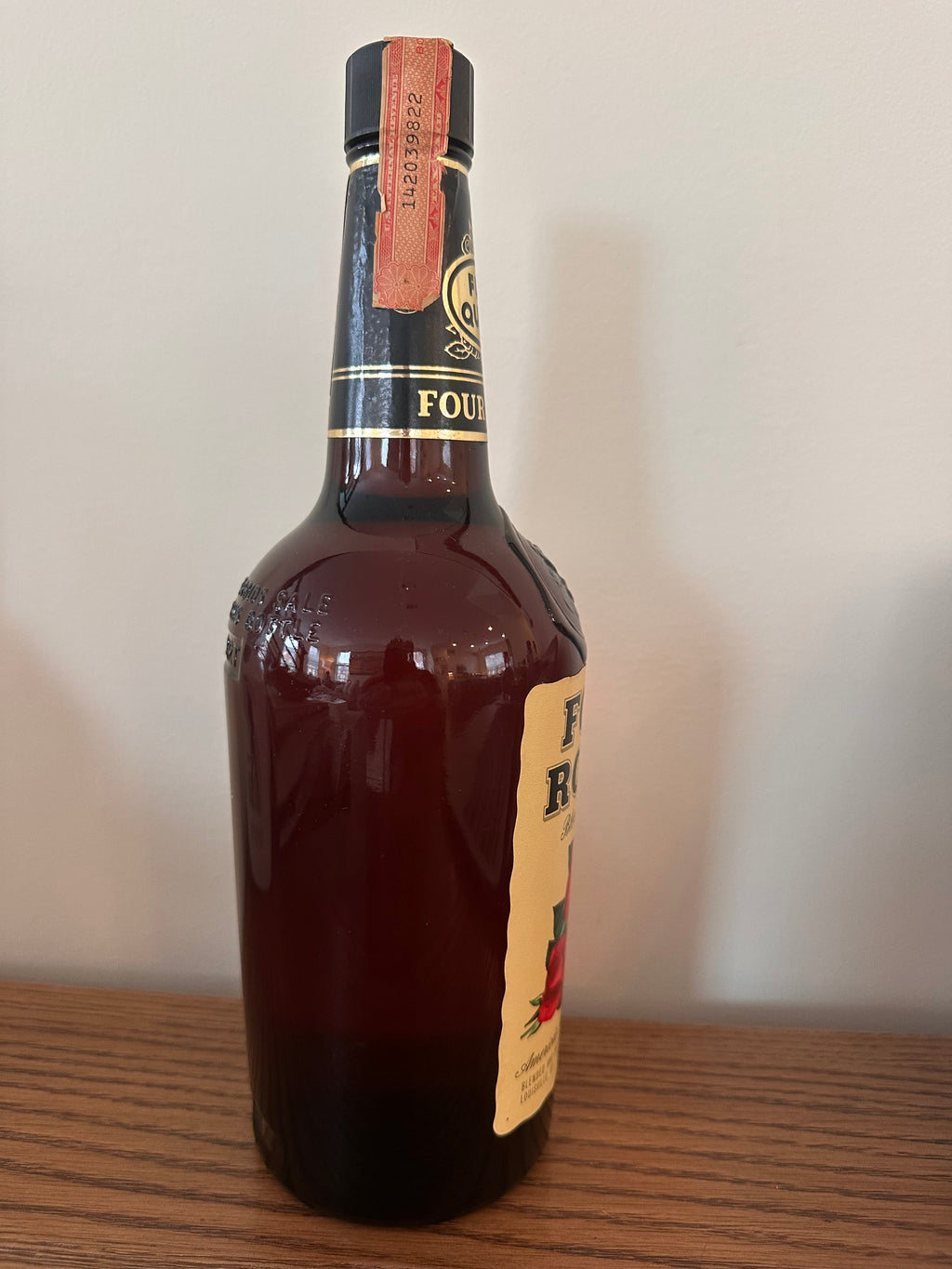 Four Roses One Quart Blended Whiskey - 1964 Vintage