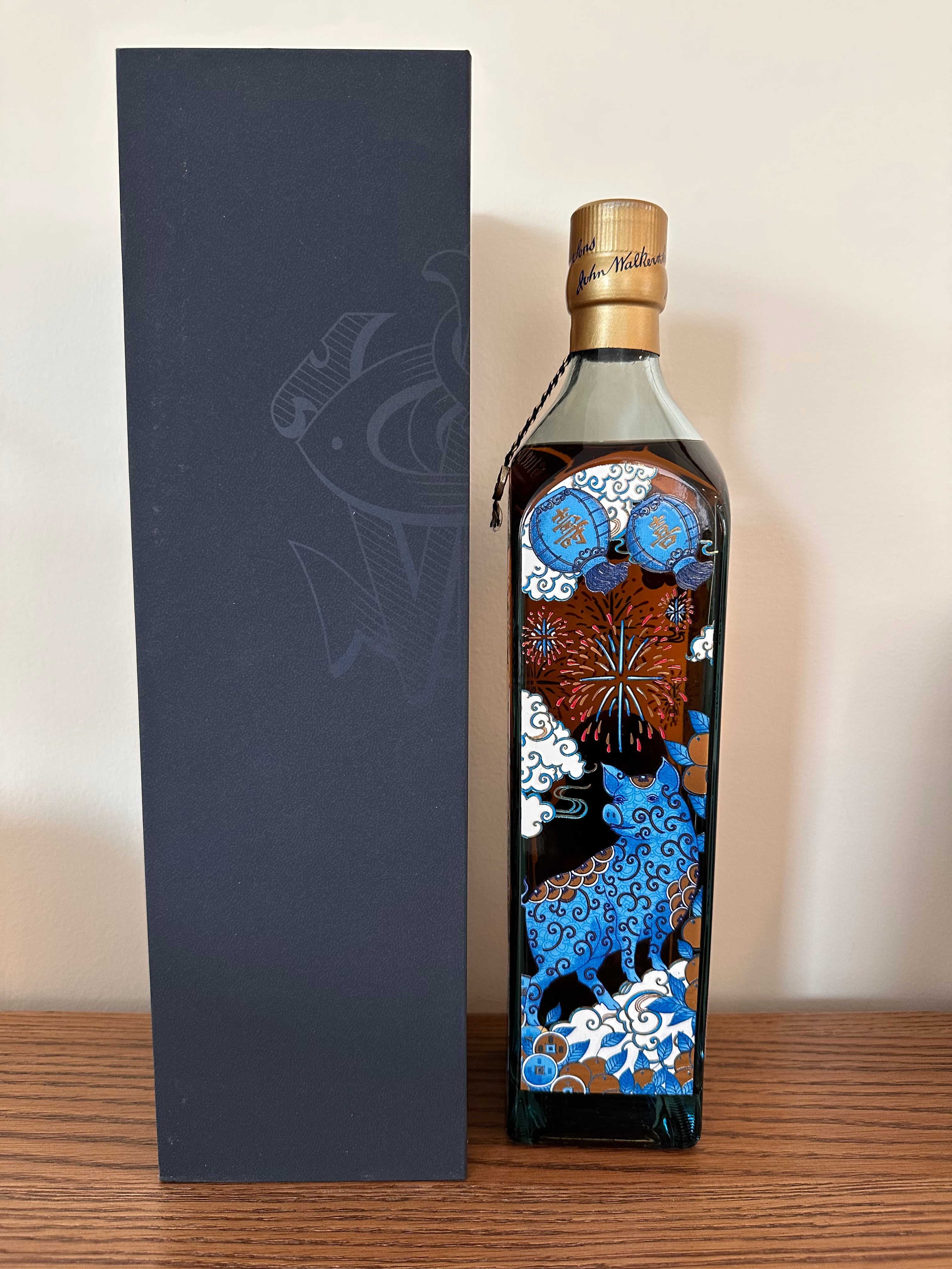 Johnnie Walker Blue Label Limited Edition Year of the Pig Blended Scotch Whisky 750ml
