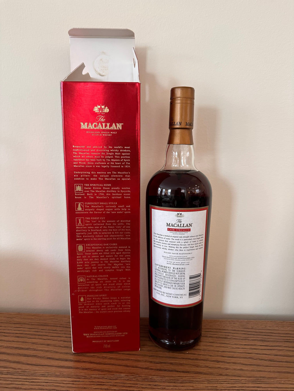 Macallan Cask Strength Scotch Whisky 116.8 Proof - 2000's Vintage