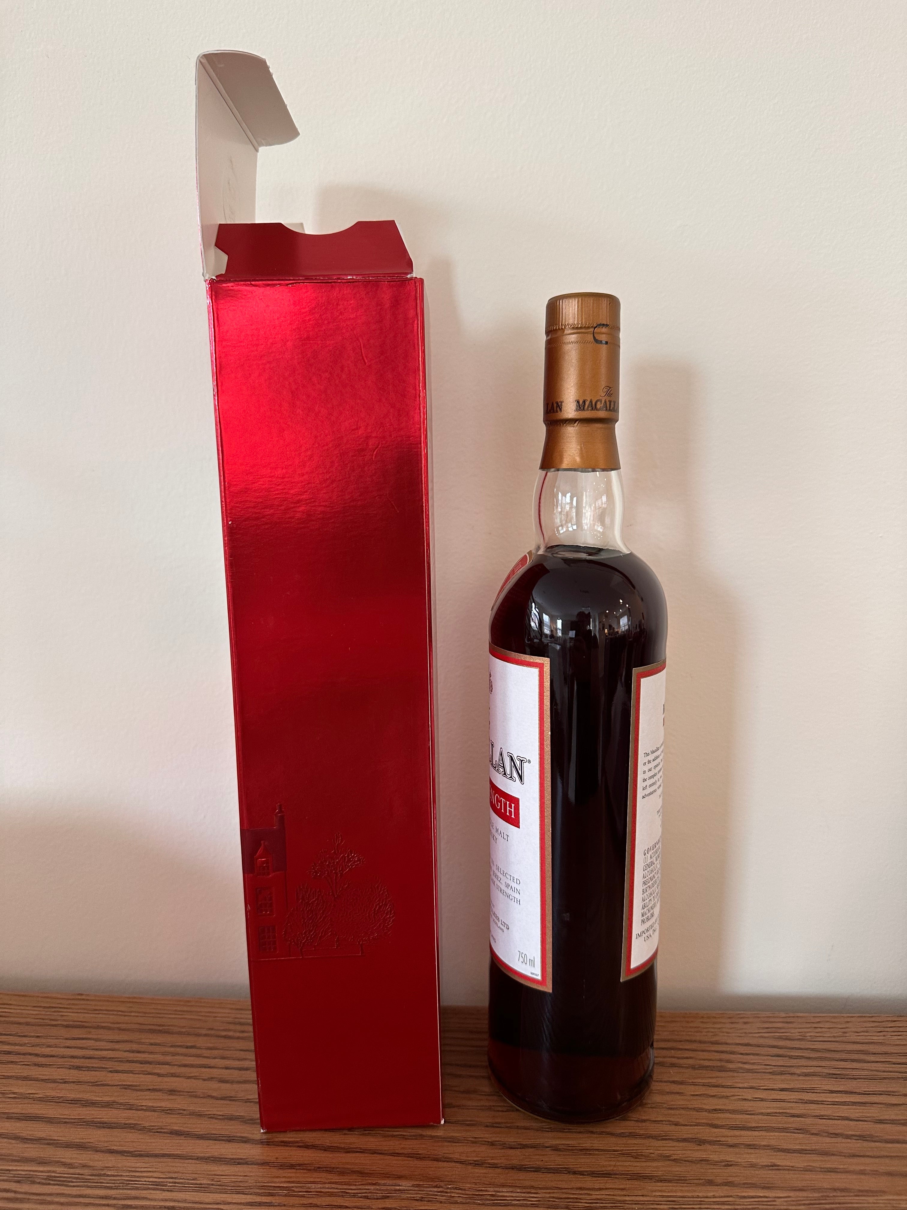 Macallan Cask Strength Scotch Whisky 116.8 Proof - 2000's Vintage