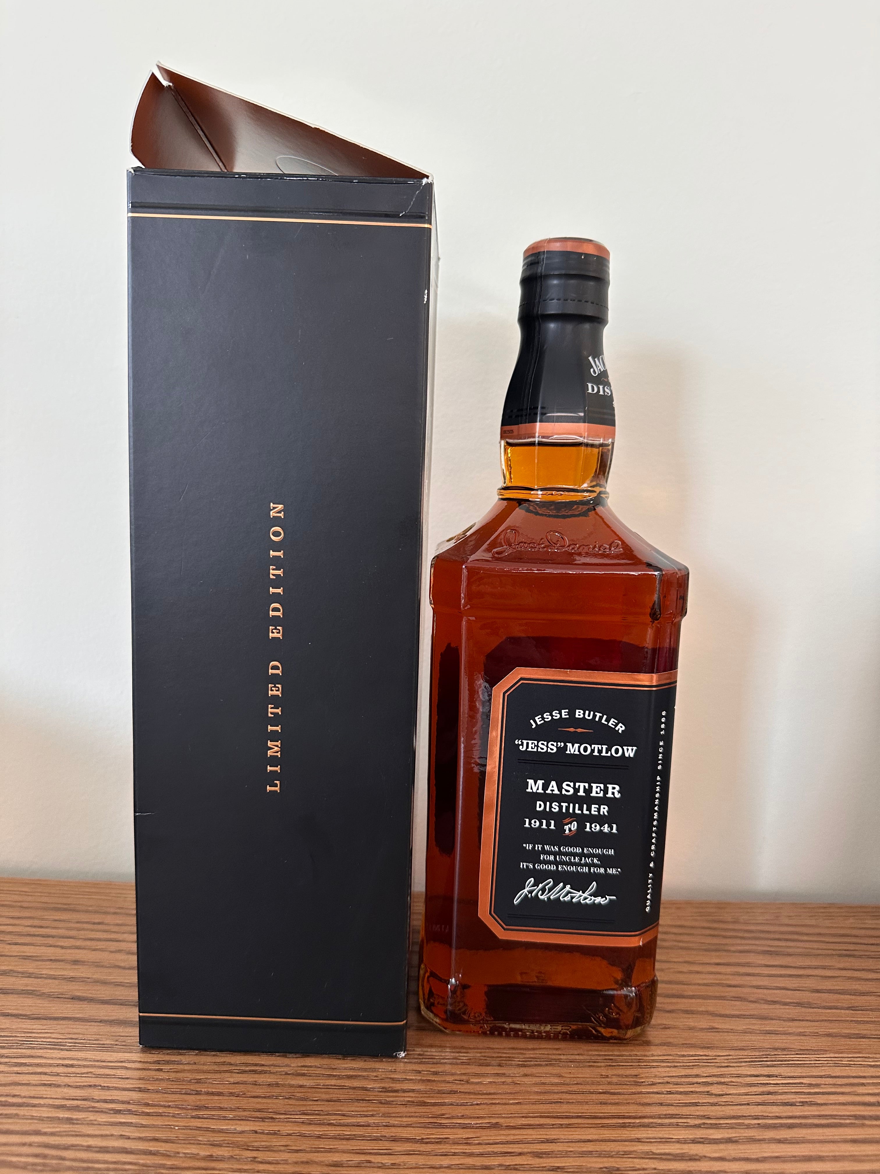Jack Daniel's Master Distiller Series Limited Edition No. 2 Tennessee Whiskey 1.0 Liter