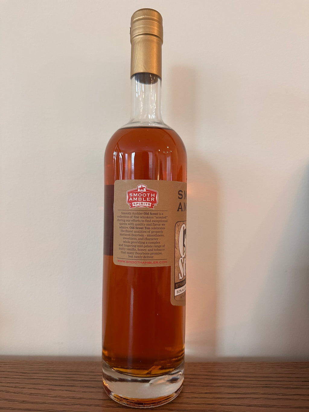 Smooth Ambler Old Scout Ten 10 Year Old Straight Bourbon Whiskey