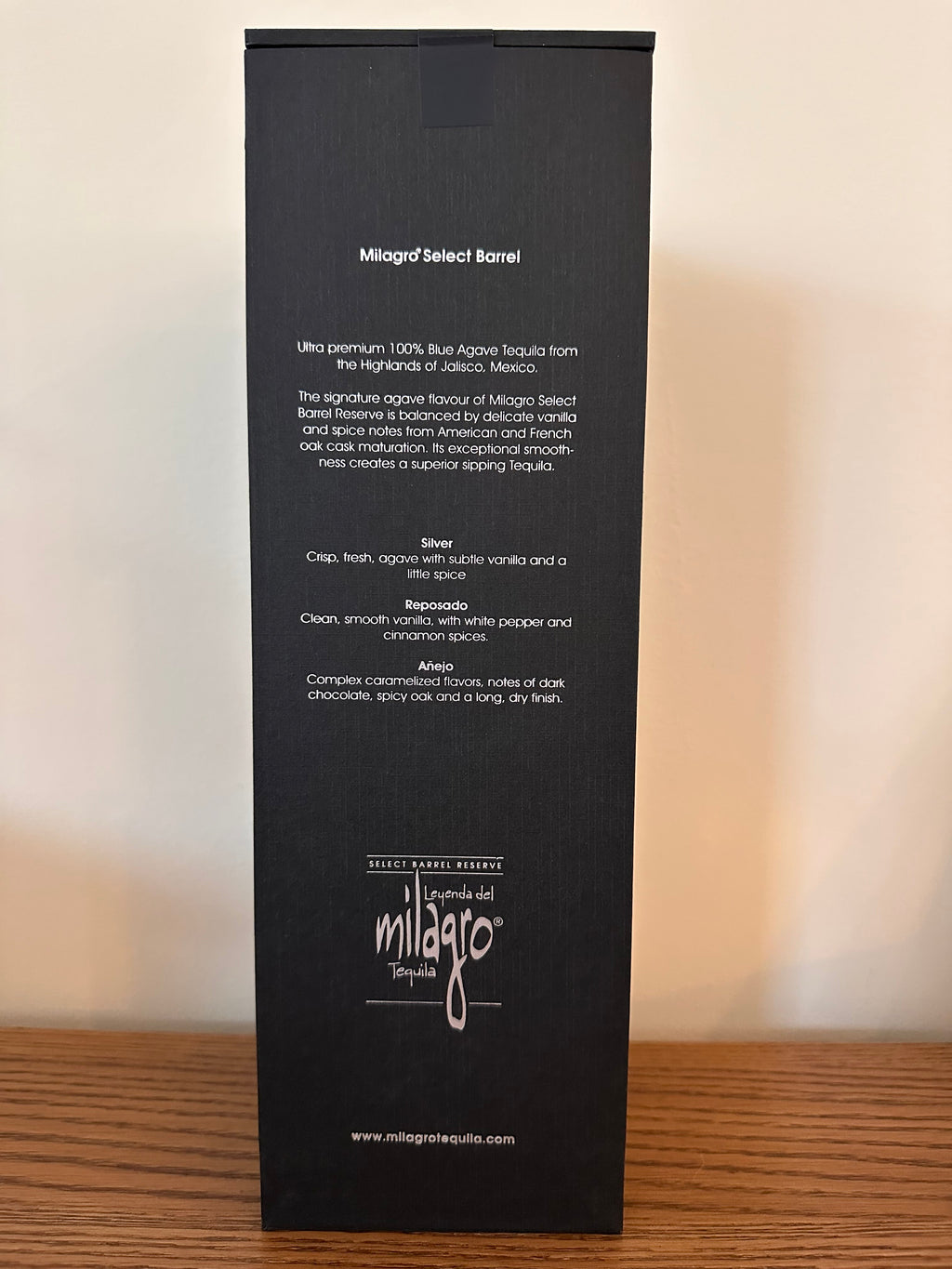 Milagro Select Barrel Reserve Anejo Tequila - 750ml