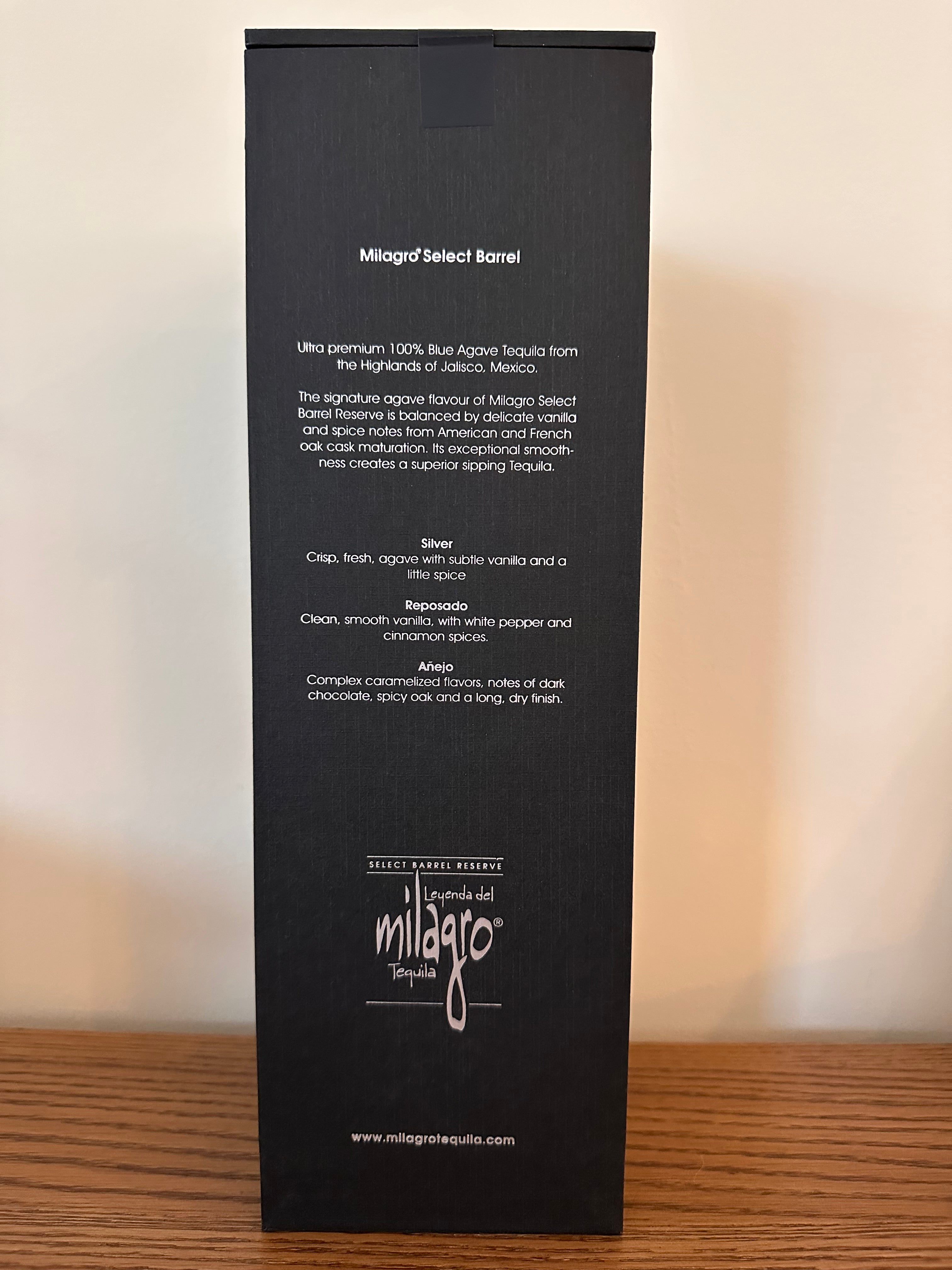 Milagro Select Barrel Reserve Anejo Tequila - 750ml