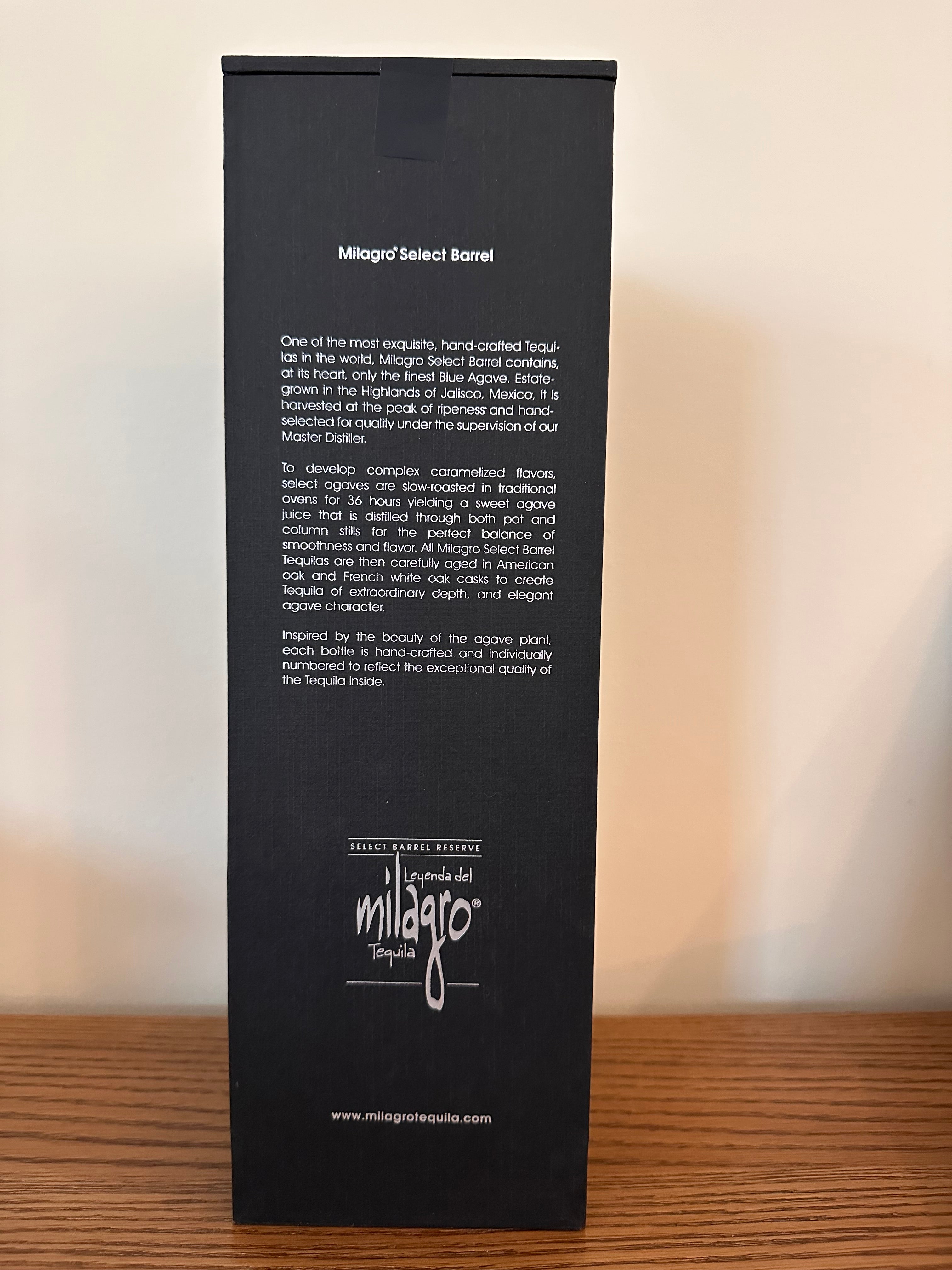 Milagro Select Barrel Reserve Anejo Tequila - 750ml