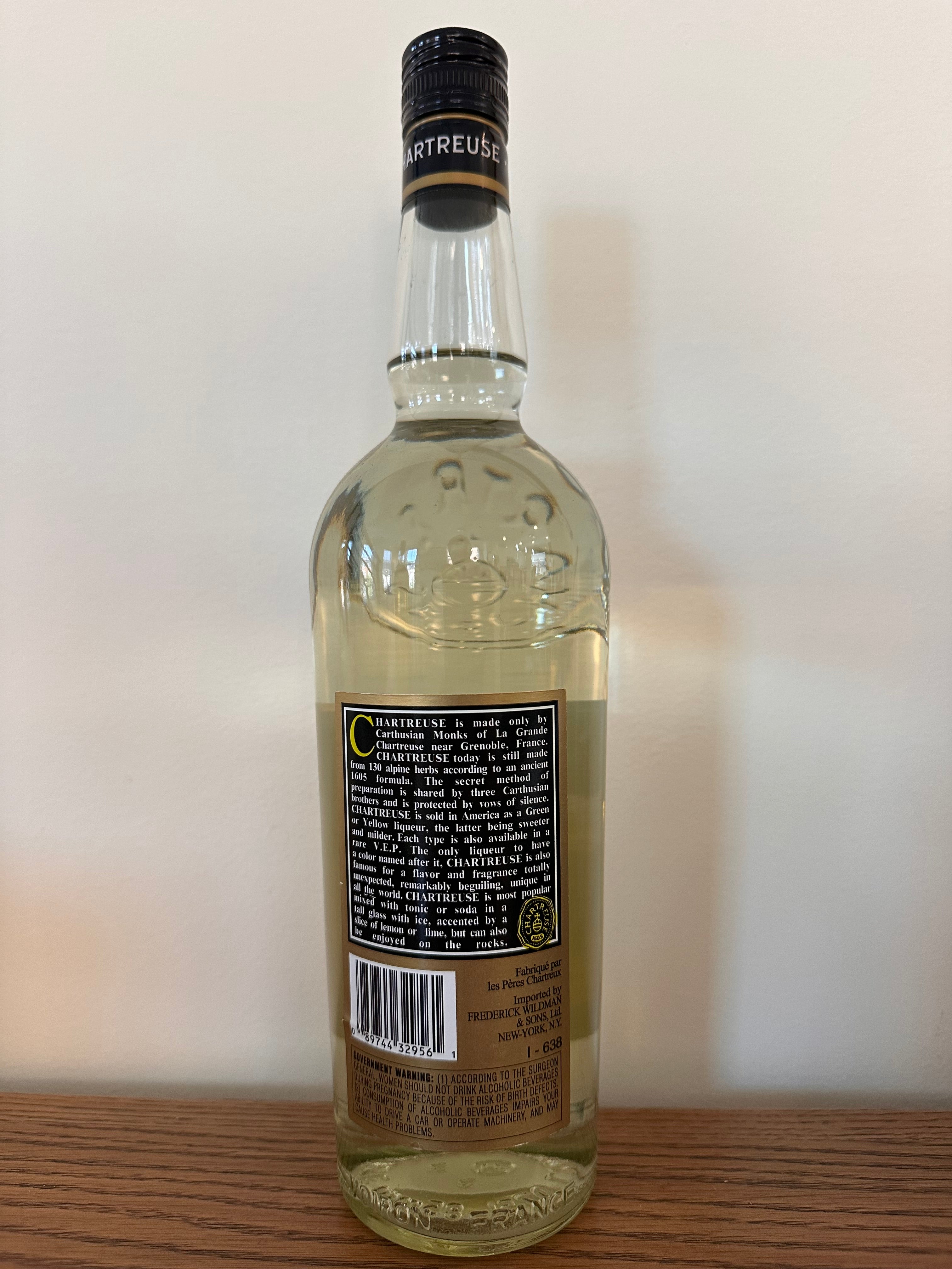 2006 Chartreuse Yellow Liqueur 750ml