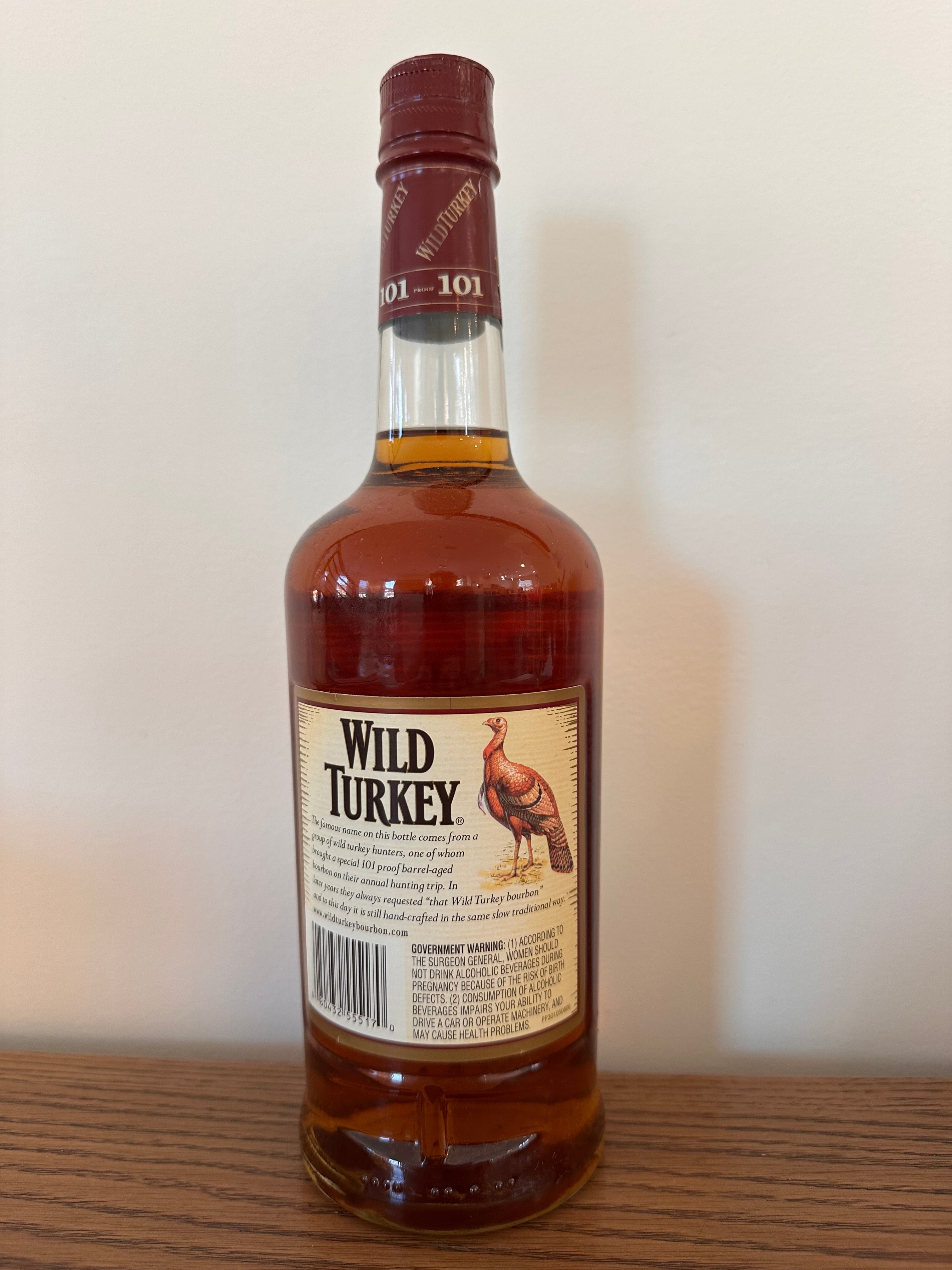 2010 Wild Turkey 101 Kentucky Straight Bourbon Whiskey 750ml