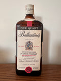 Ballantine's Finest Blended Scotch Whisky Quart 1977-1982