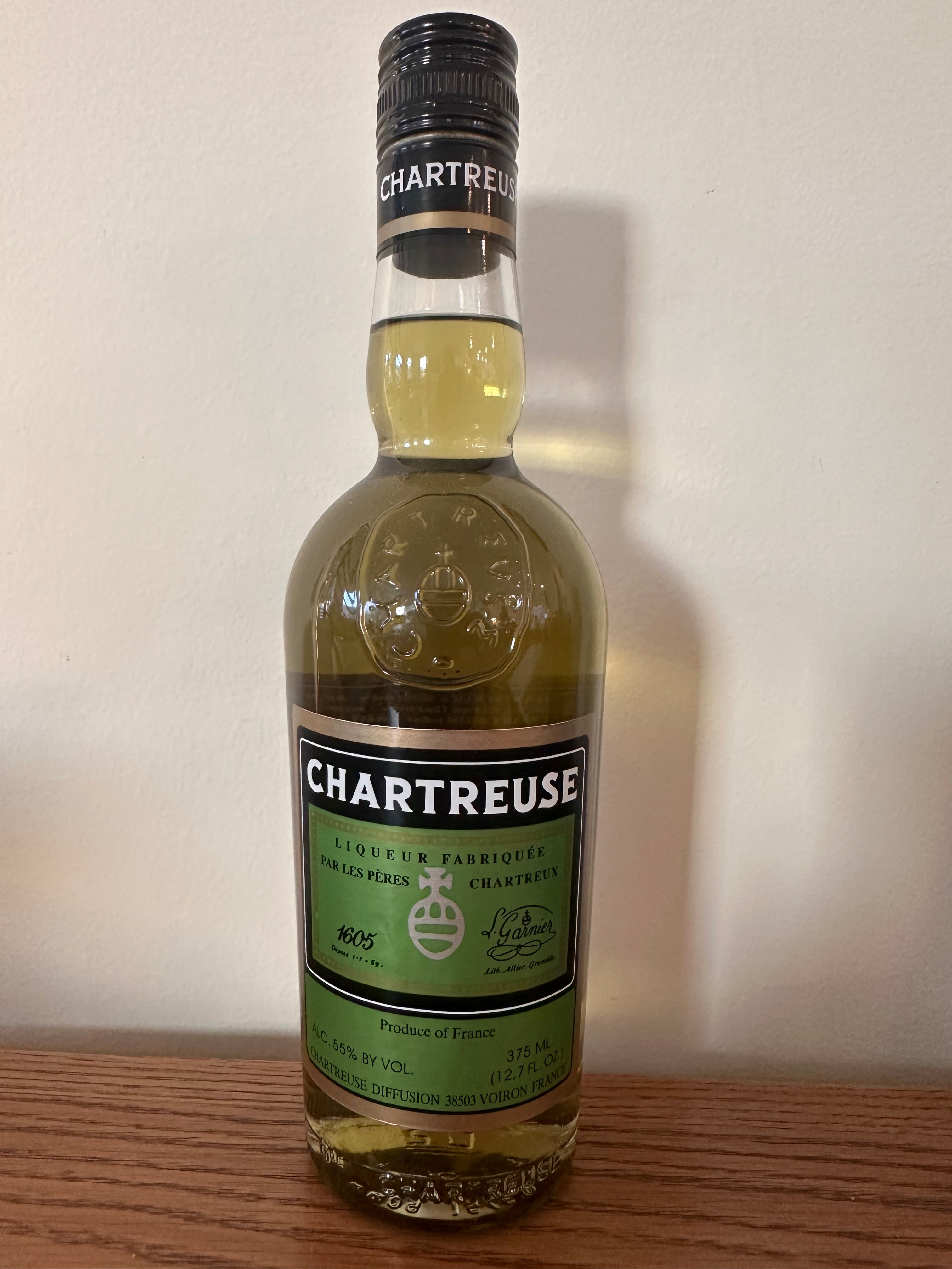 2013 Chartreuse Green Liqueur 375 mL