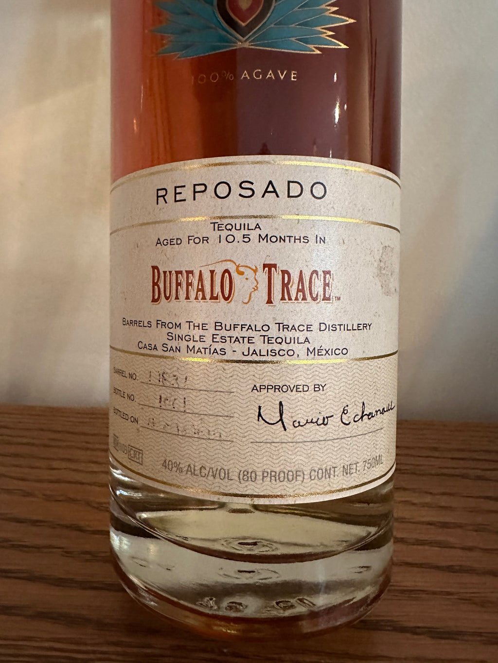 2014 Corazon Expresiones Buffalo Trace Reposado Tequila 750ml