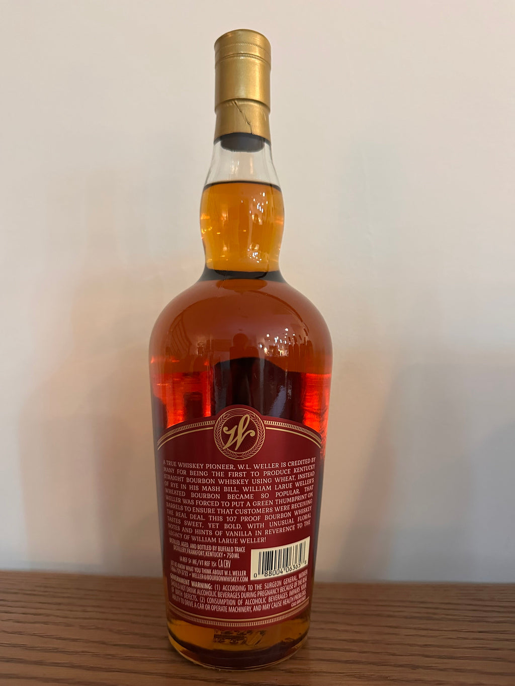 Weller Antique 107 Random Single Barrel Select Bourbon 750ml