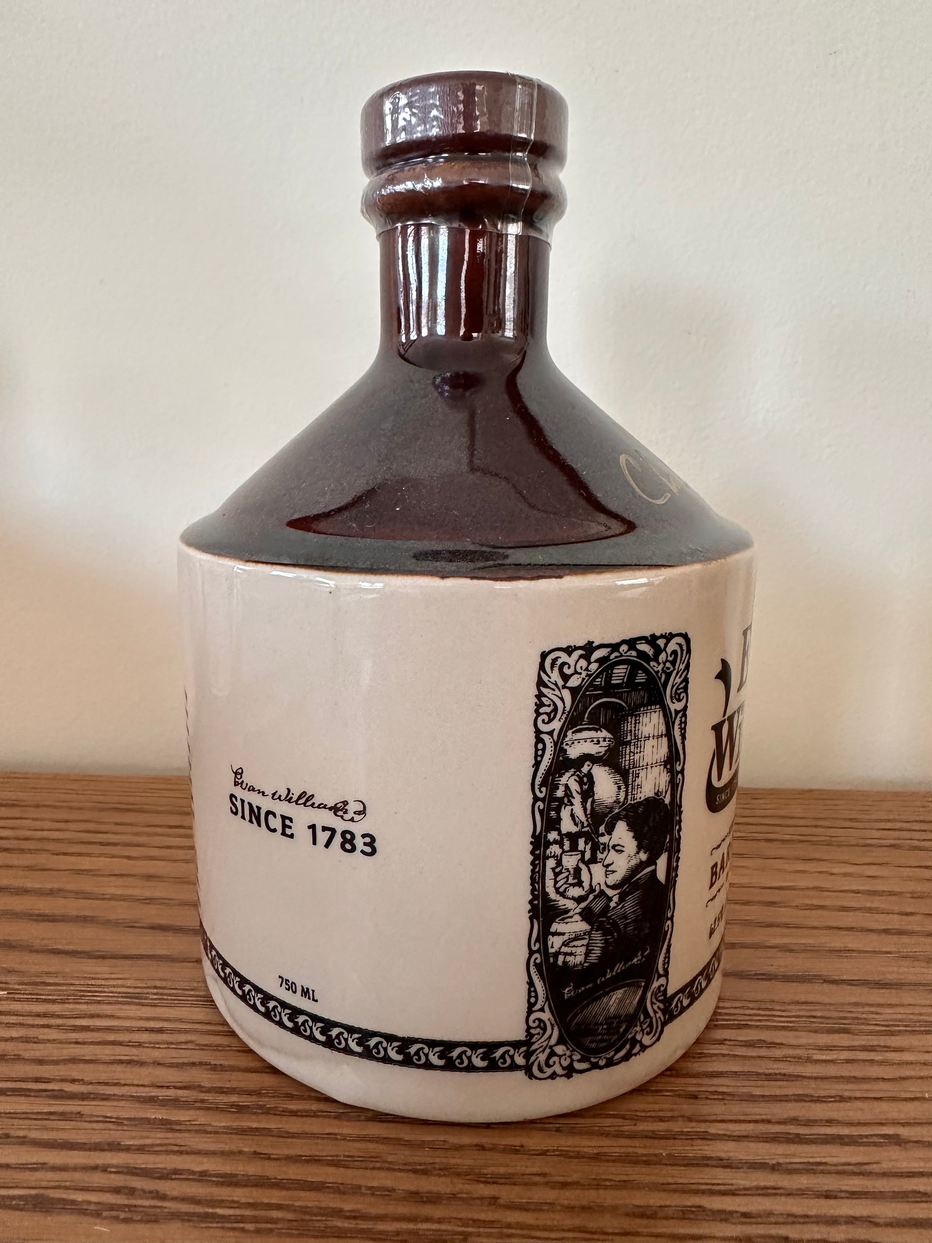 Evan Williams - 7 Year Barrel Proof Ceramic Jug 750ml