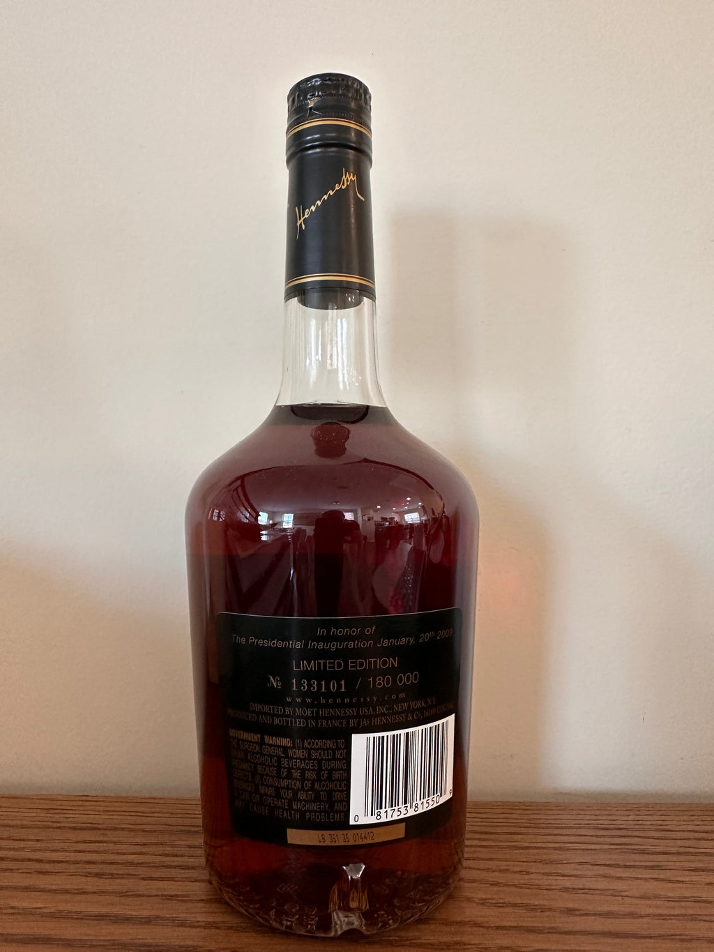Hennessy 44th President Obama Limited Edition VS Cognac 750ml