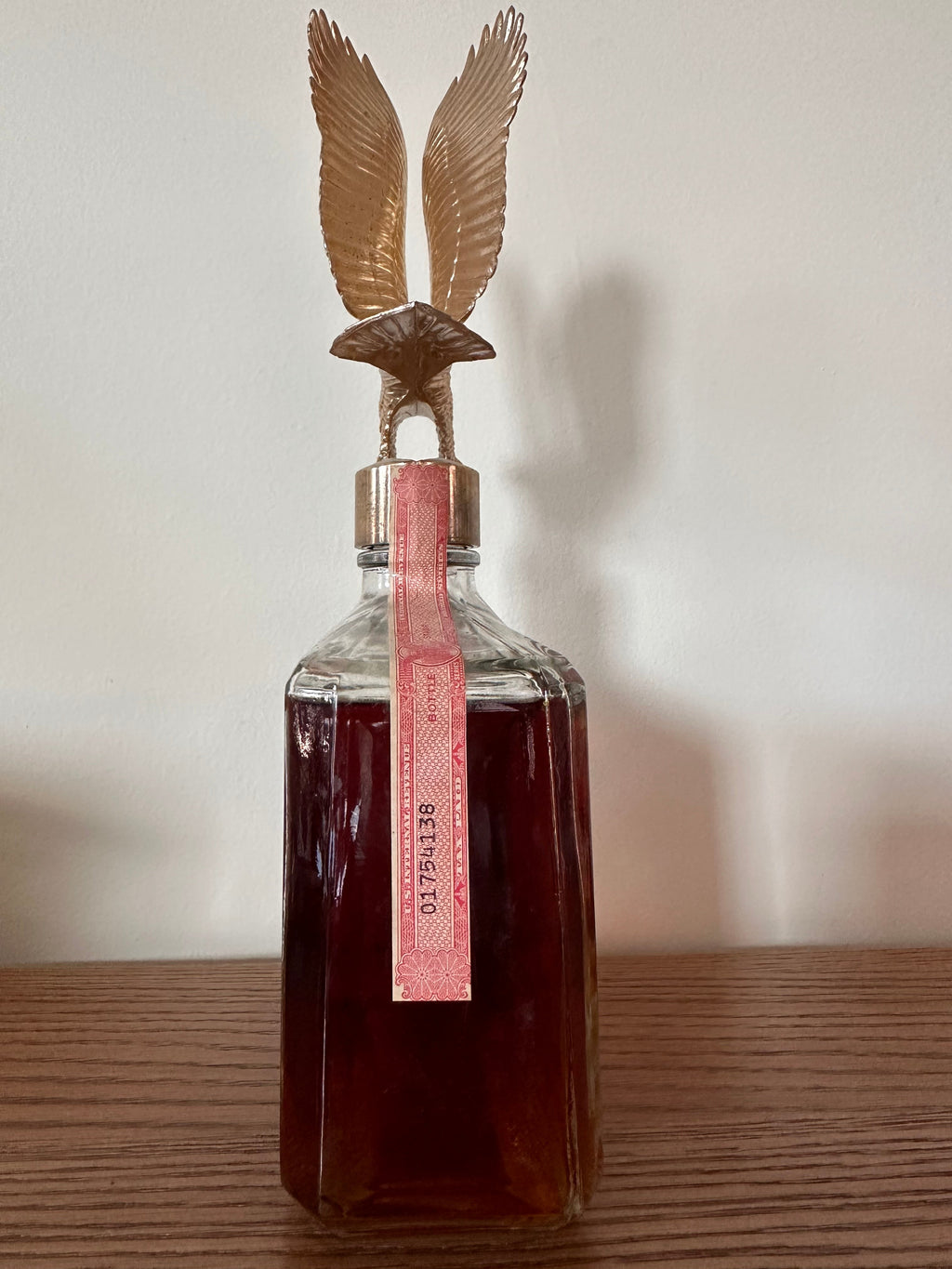 1961 Old Hickory Straight Bourbon Whiskey 4/5 Quart