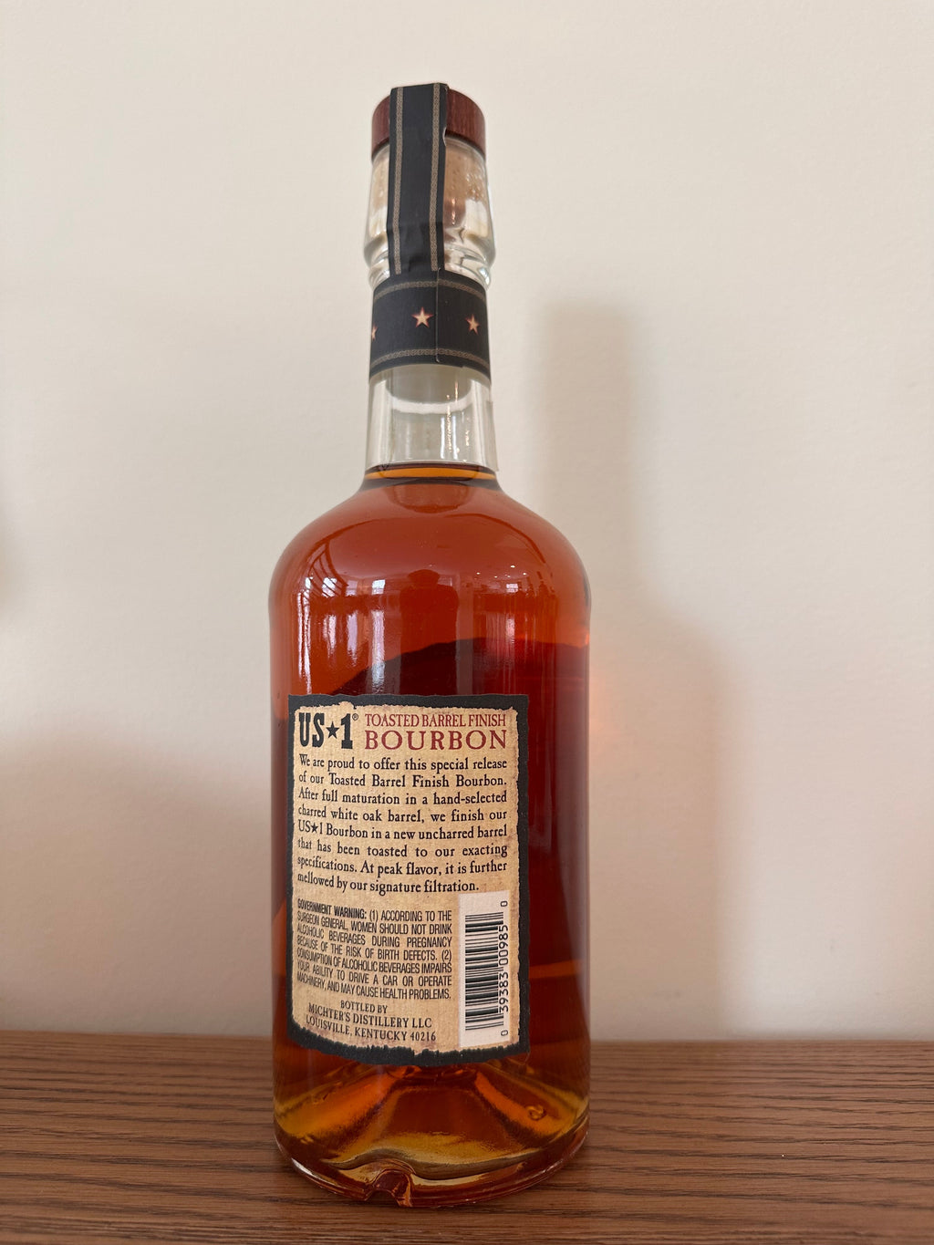 2014 Michter's US-1 Toasted Barrel Finish Bourbon Whiskey First Release 750ml