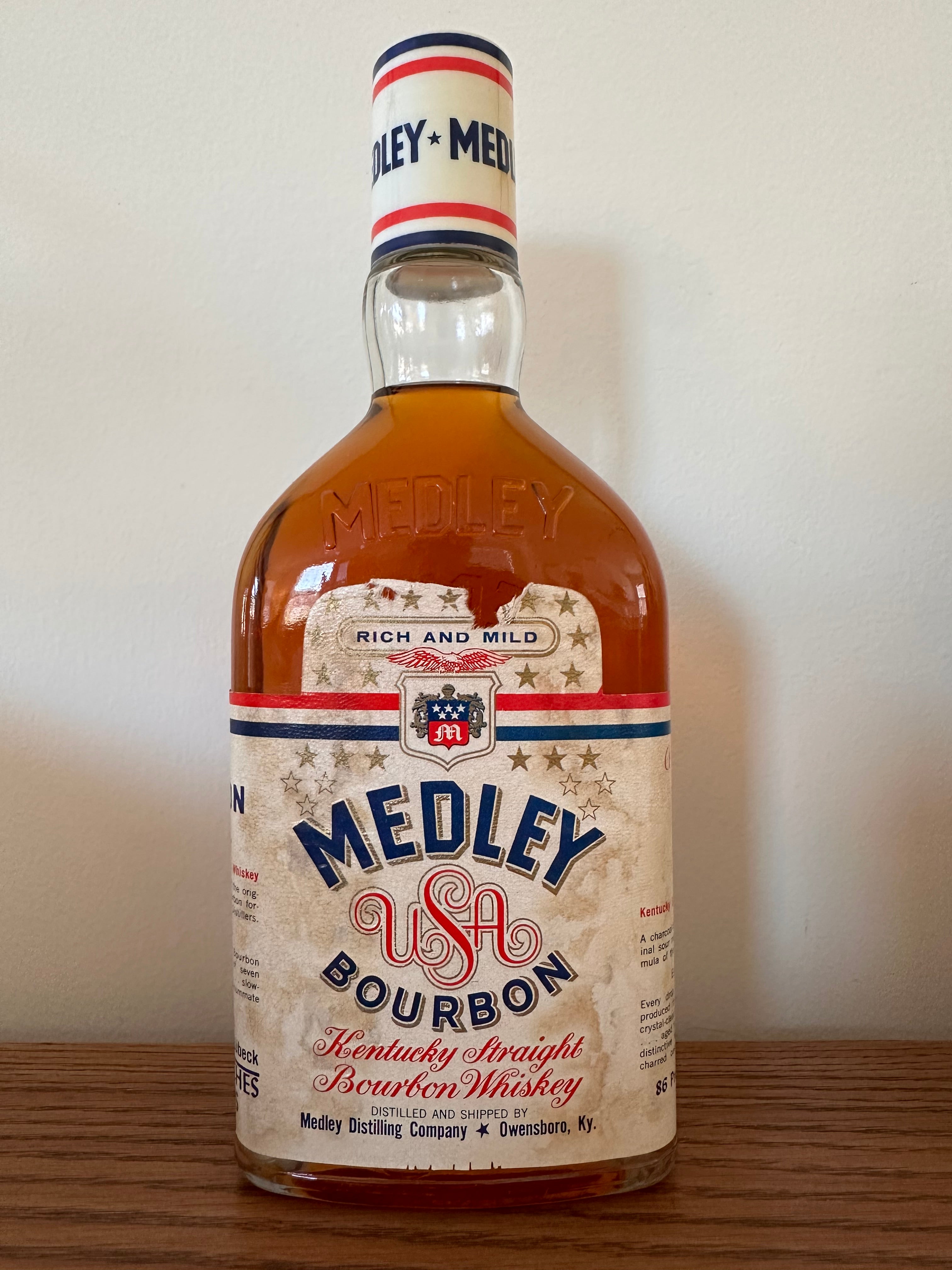 Medley’s Kentucky Straight Bourbon Whiskey 700ml