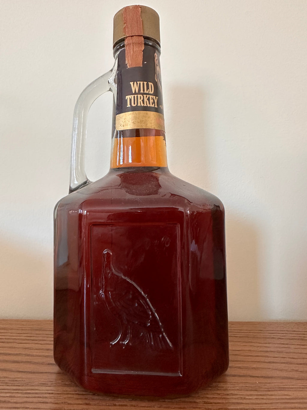 1983 Wild Turkey Kentucky Straight Bourbon Whiskey 1.75Lt