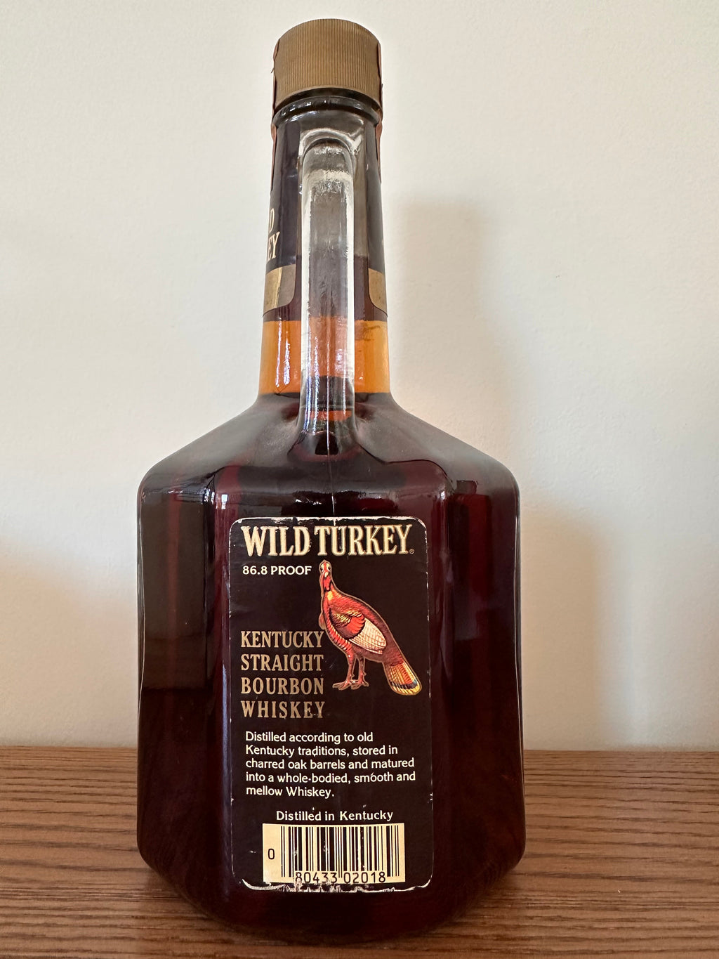 1983 Wild Turkey Kentucky Straight Bourbon Whiskey 1.75Lt