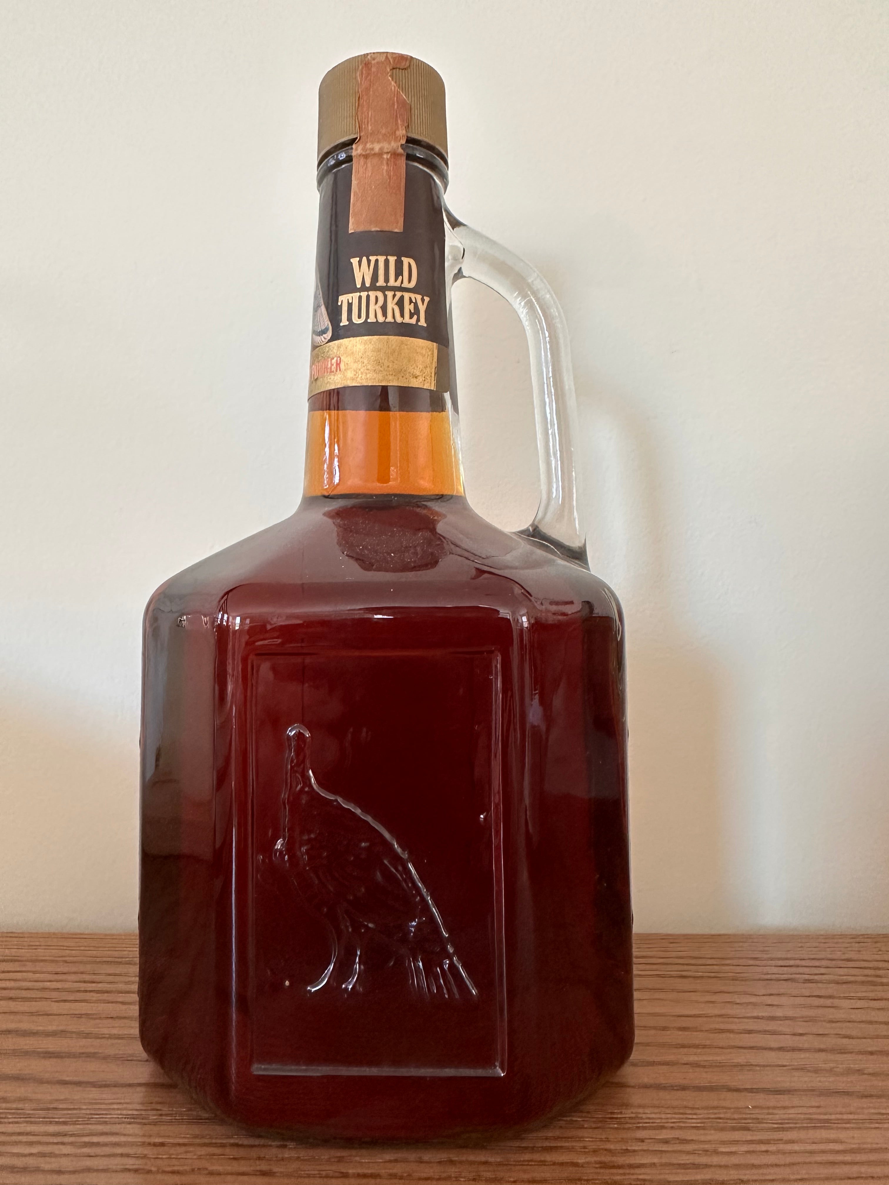 1983 Wild Turkey Kentucky Straight Bourbon Whiskey 1.75Lt