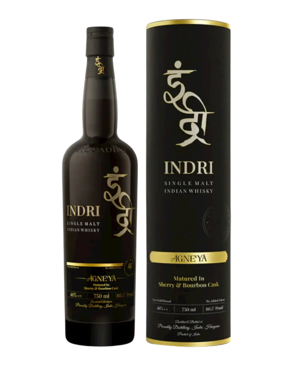 Indri Agneya Single Malt Indian Whiskey