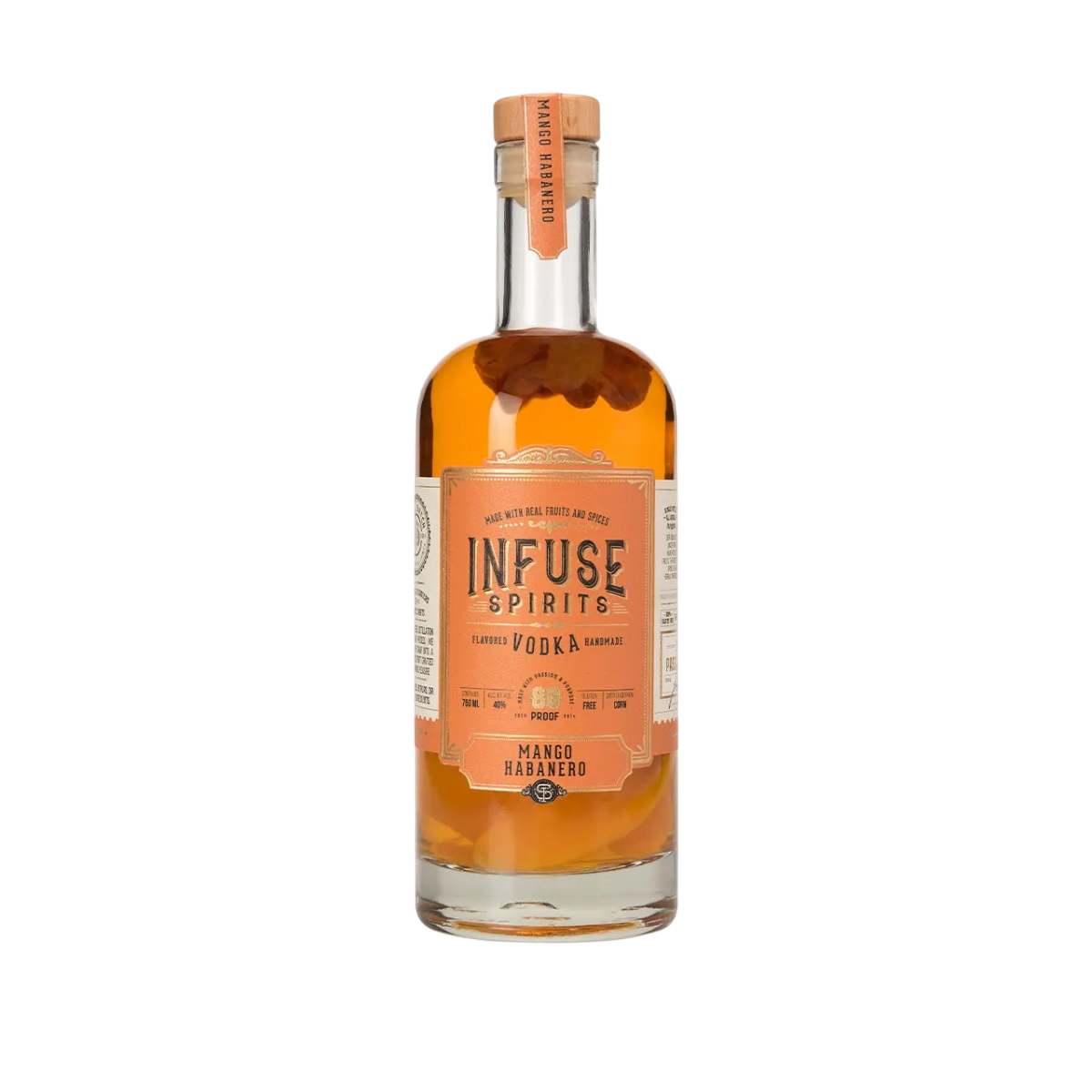 Infuse Spirits Mango Habanero Vodka 750 ml