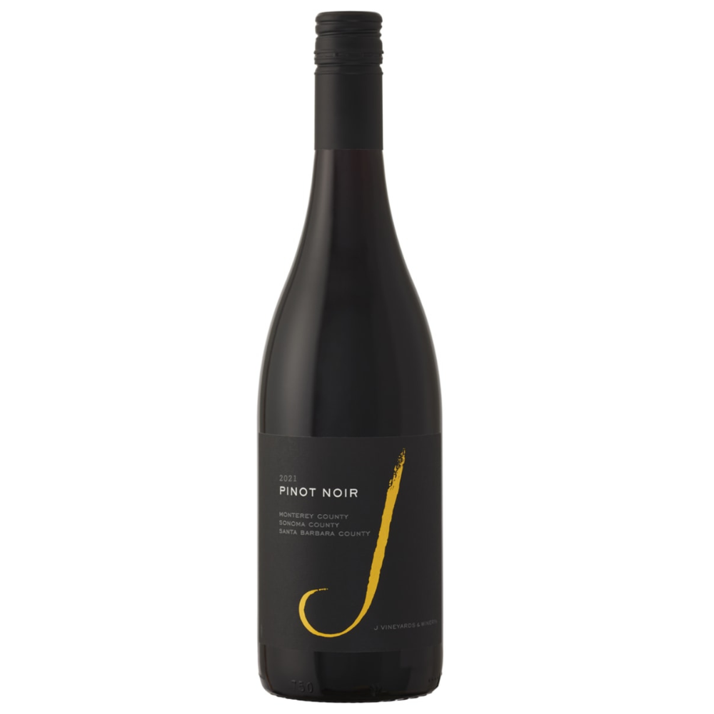 2021 J Vineyards & Winery Black Label Monterey Sonoma Santa Barbara Pinot Noir 750ml