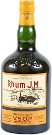 J.M Rhum 86 Proof Vieux Agricole V.S.O.P. 700ml
