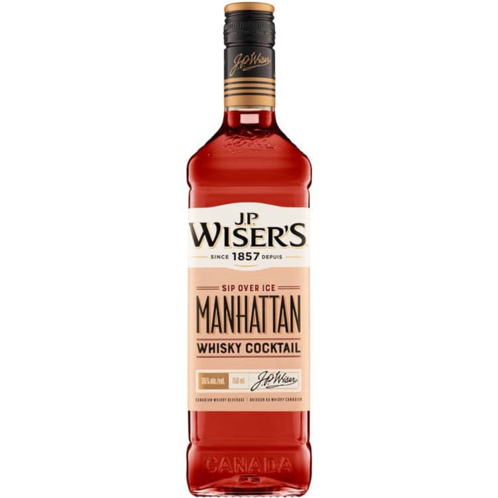 J.P. Wiser's Manhattan Whisky Cocktail 750ml
