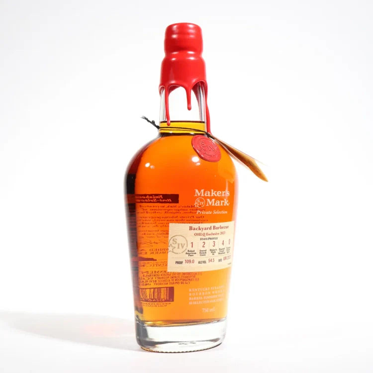 2023 Maker's Mark OHLQ Private Selection Backyard Barbecue Kentucky Straight Bourbon Whisky 750ml