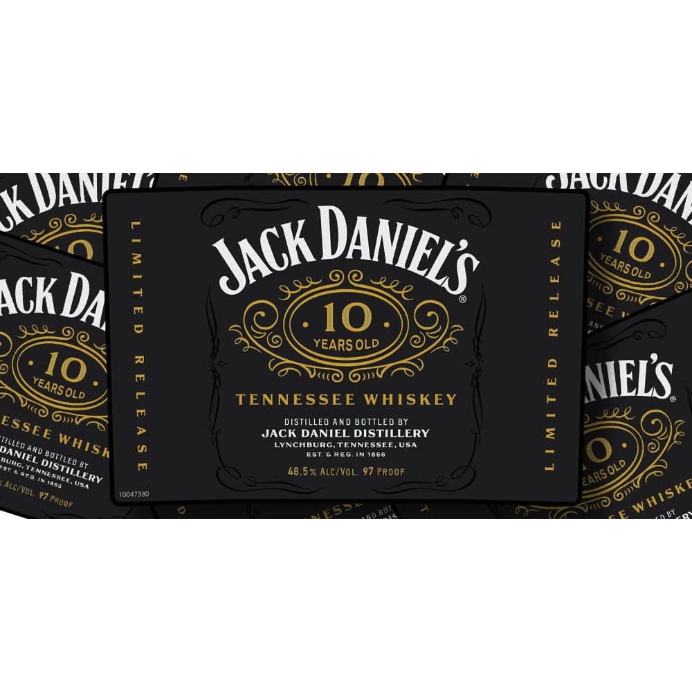 Jack Daniel's 10 Year Old Tennessee Whiskey 750ml