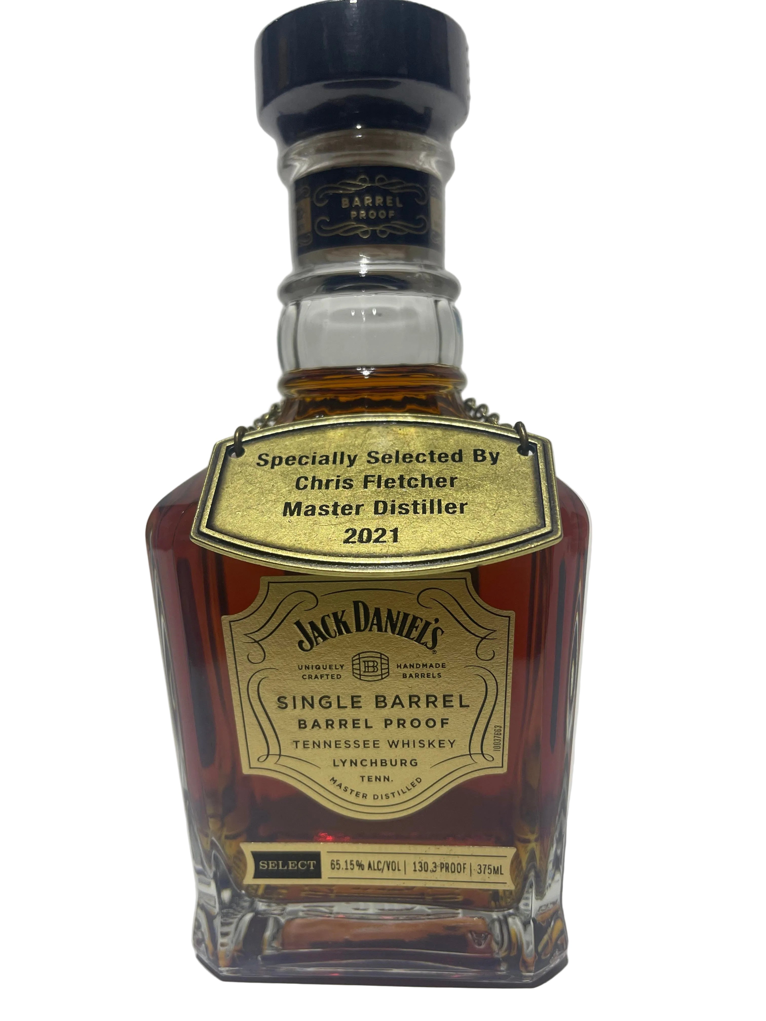 2021 Jack Daniel's Single Barrel Barrel Proof Tennessee Whiskey 375ml