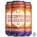 Jack's Abby Brewing Copper Legend Octoberfest Beer 16-Oz Can 4-Pack