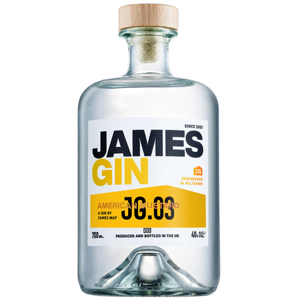 James Gin By James May American Mustard Gin 700ml